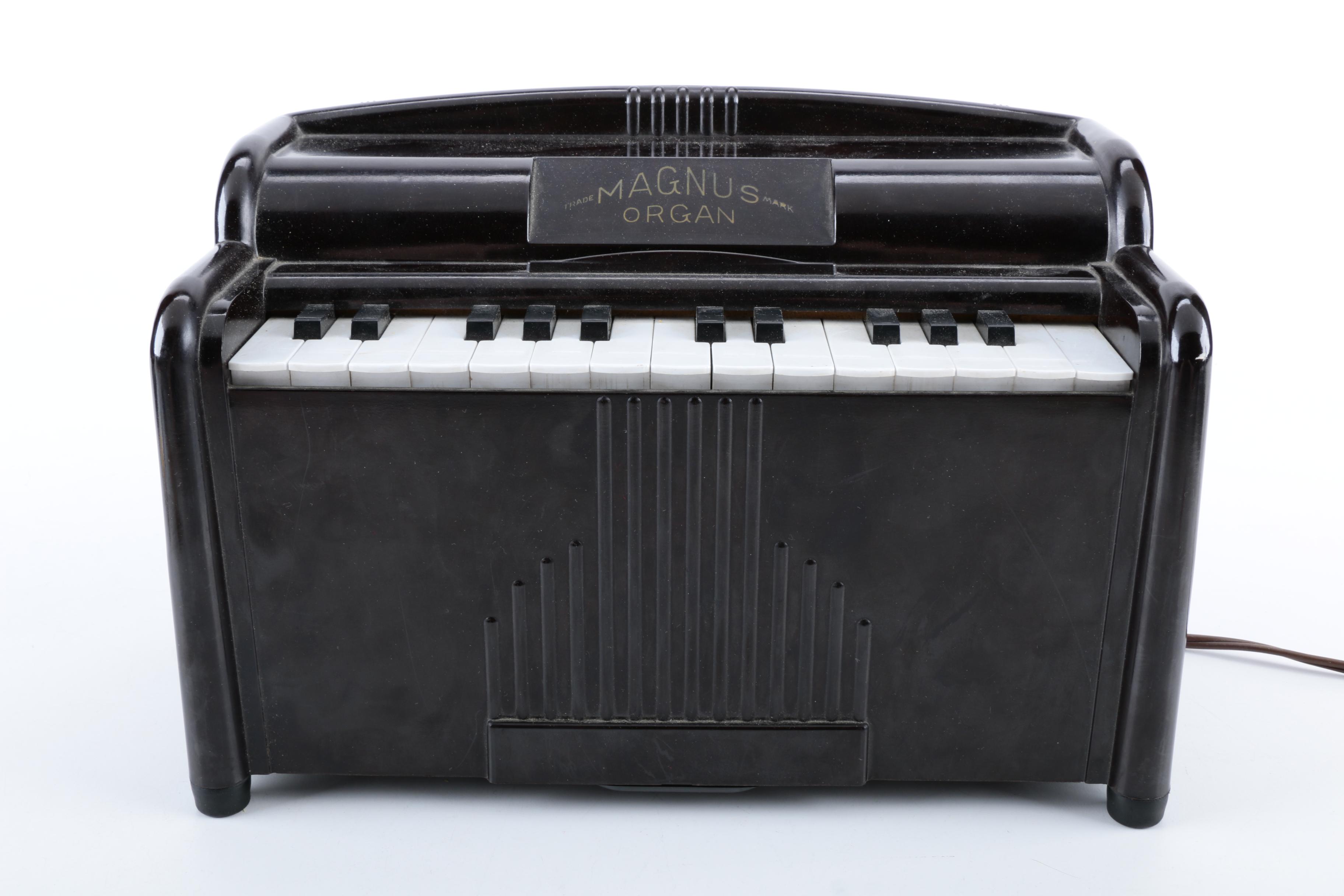 Magnus Tabletop Electric Organ and Song Folio