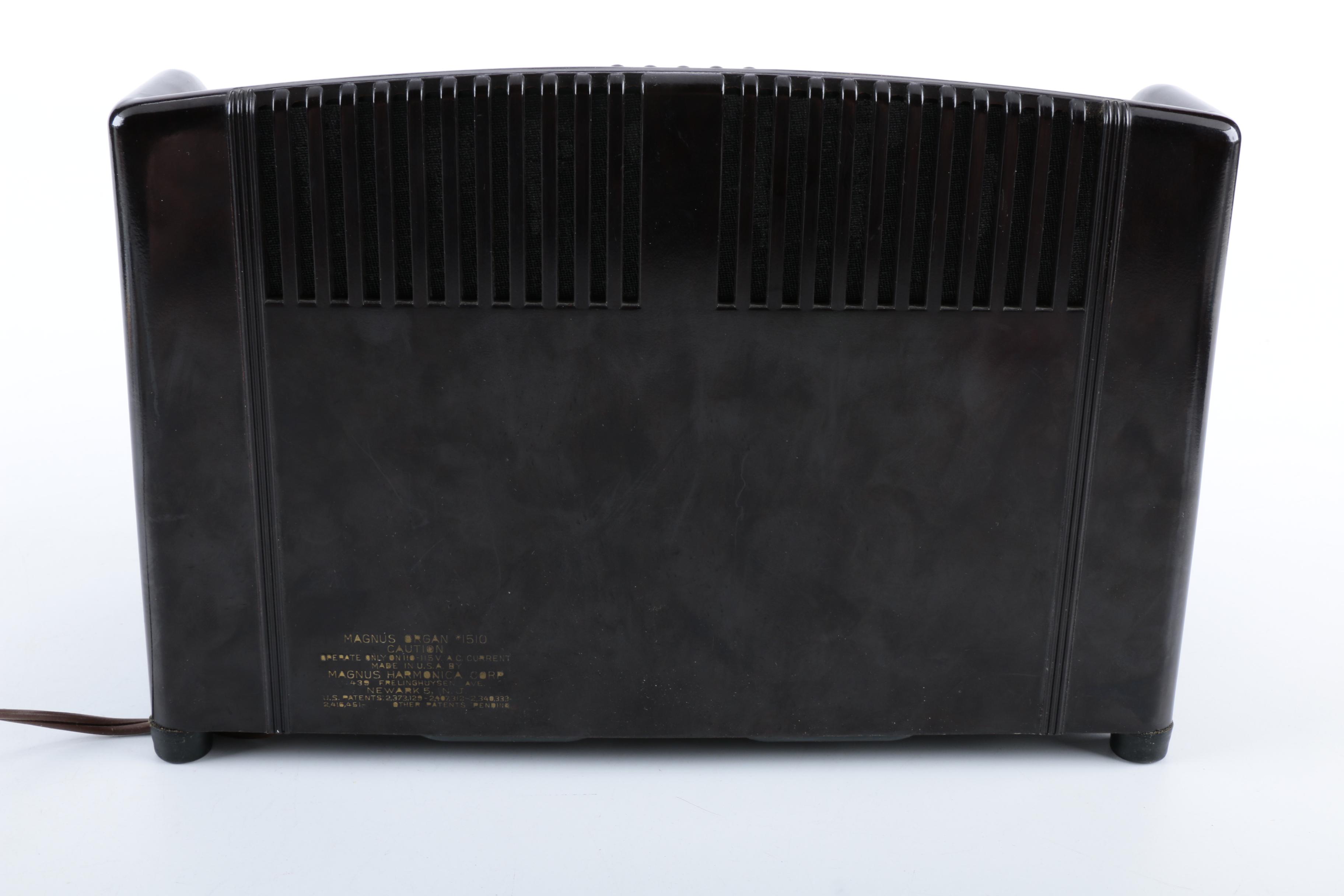 Magnus Tabletop Electric Organ and Song Folio