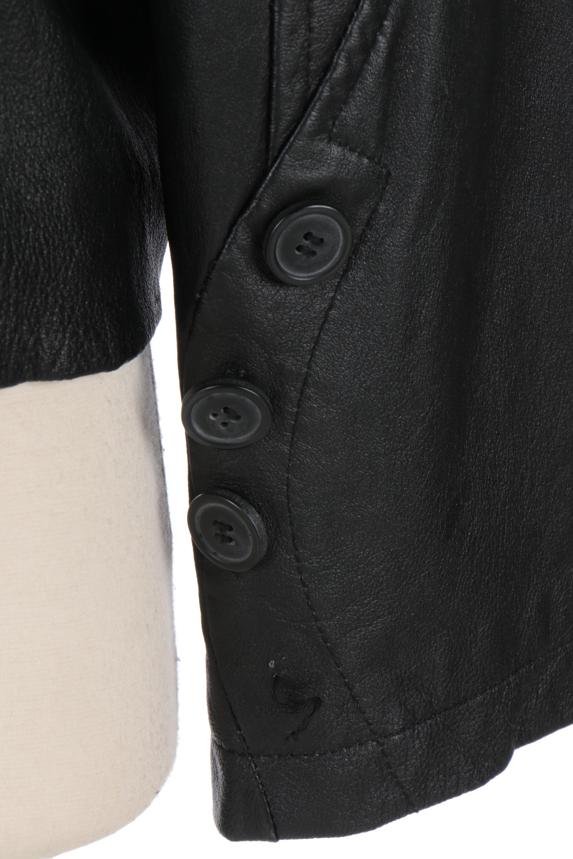 Women's Black Leather Jackets Including Max USA