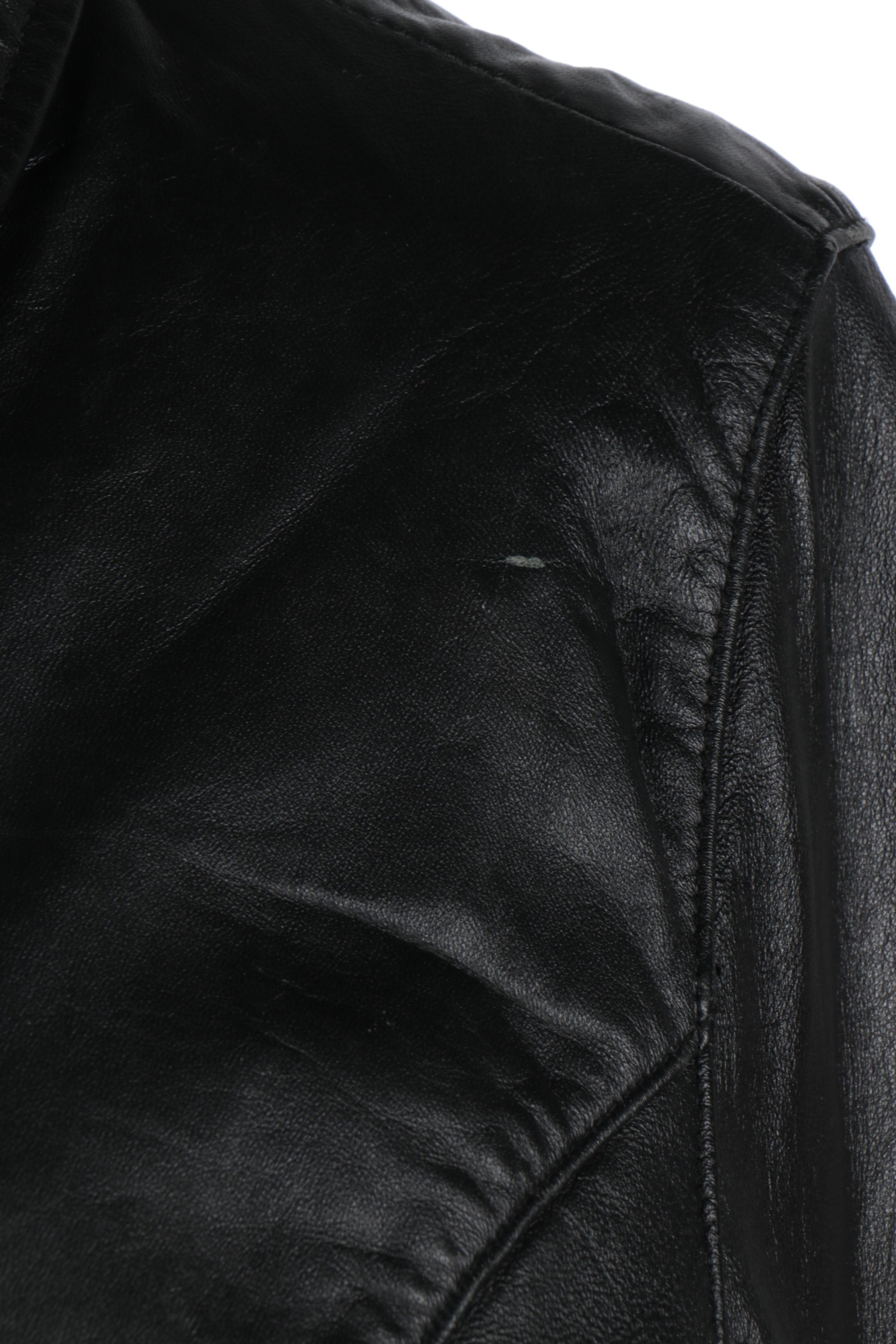 Women's Black Leather Jackets Including Max USA