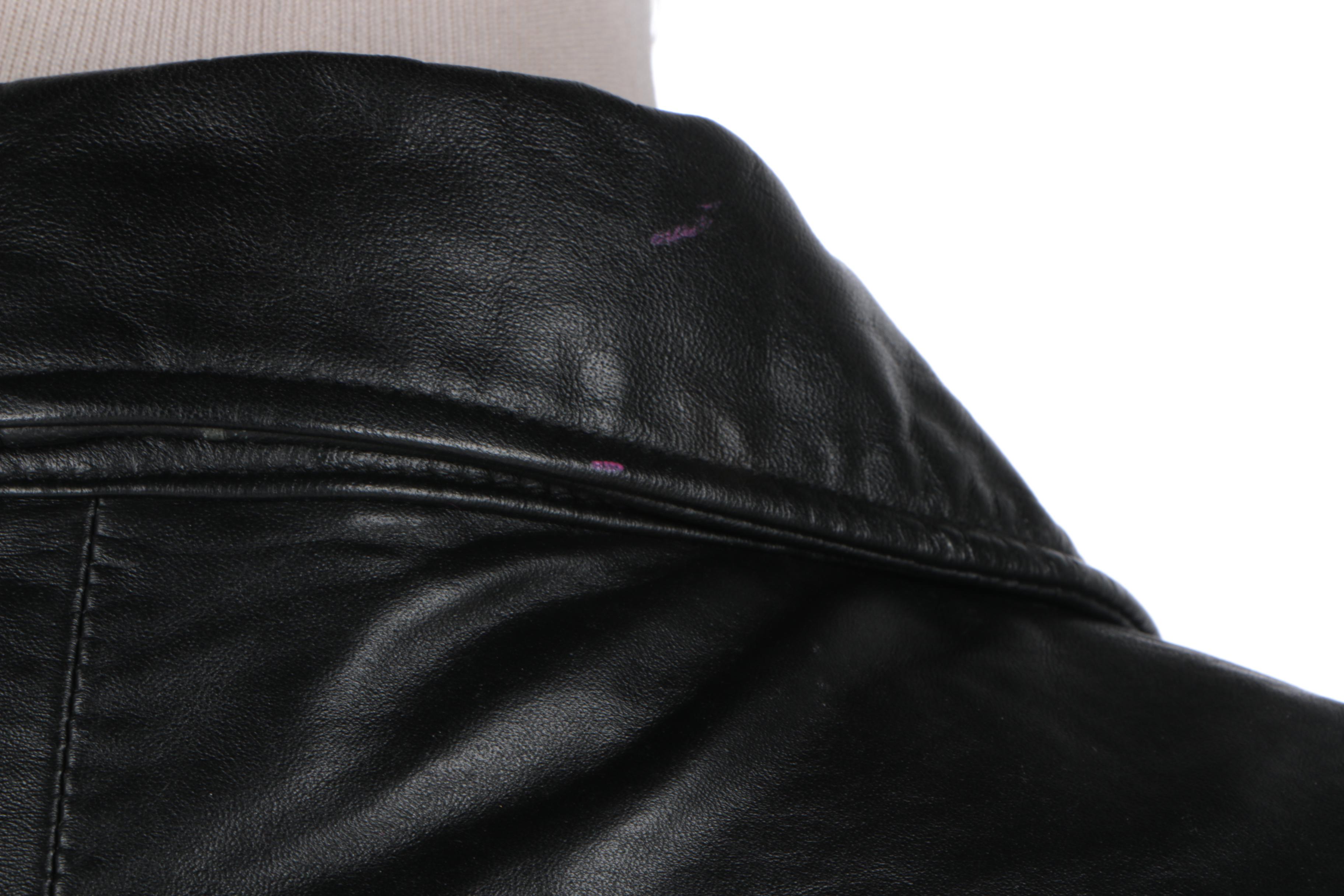 Women's Black Leather Jackets Including Max USA