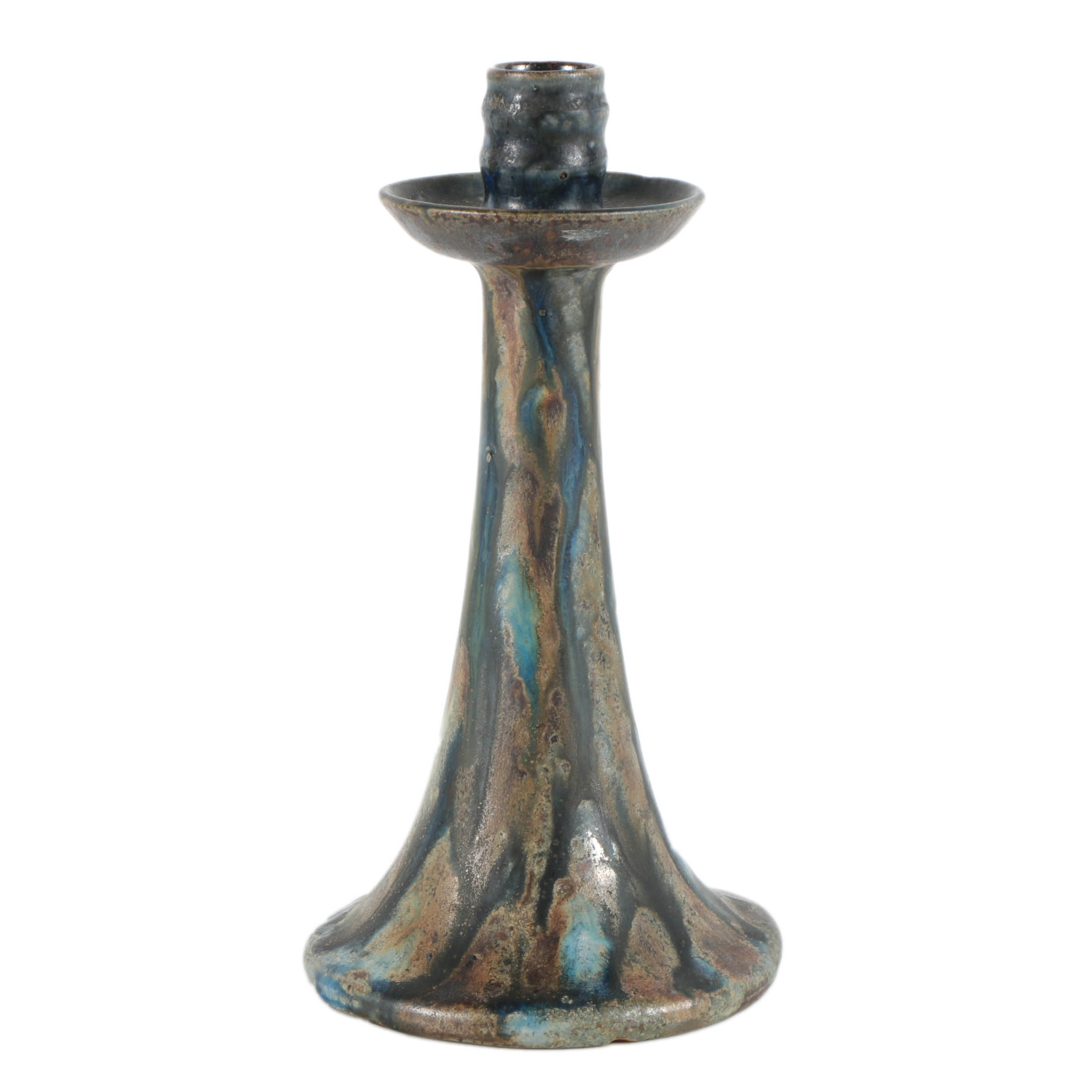 Roger Guerin Ceramic Candlestick Holder