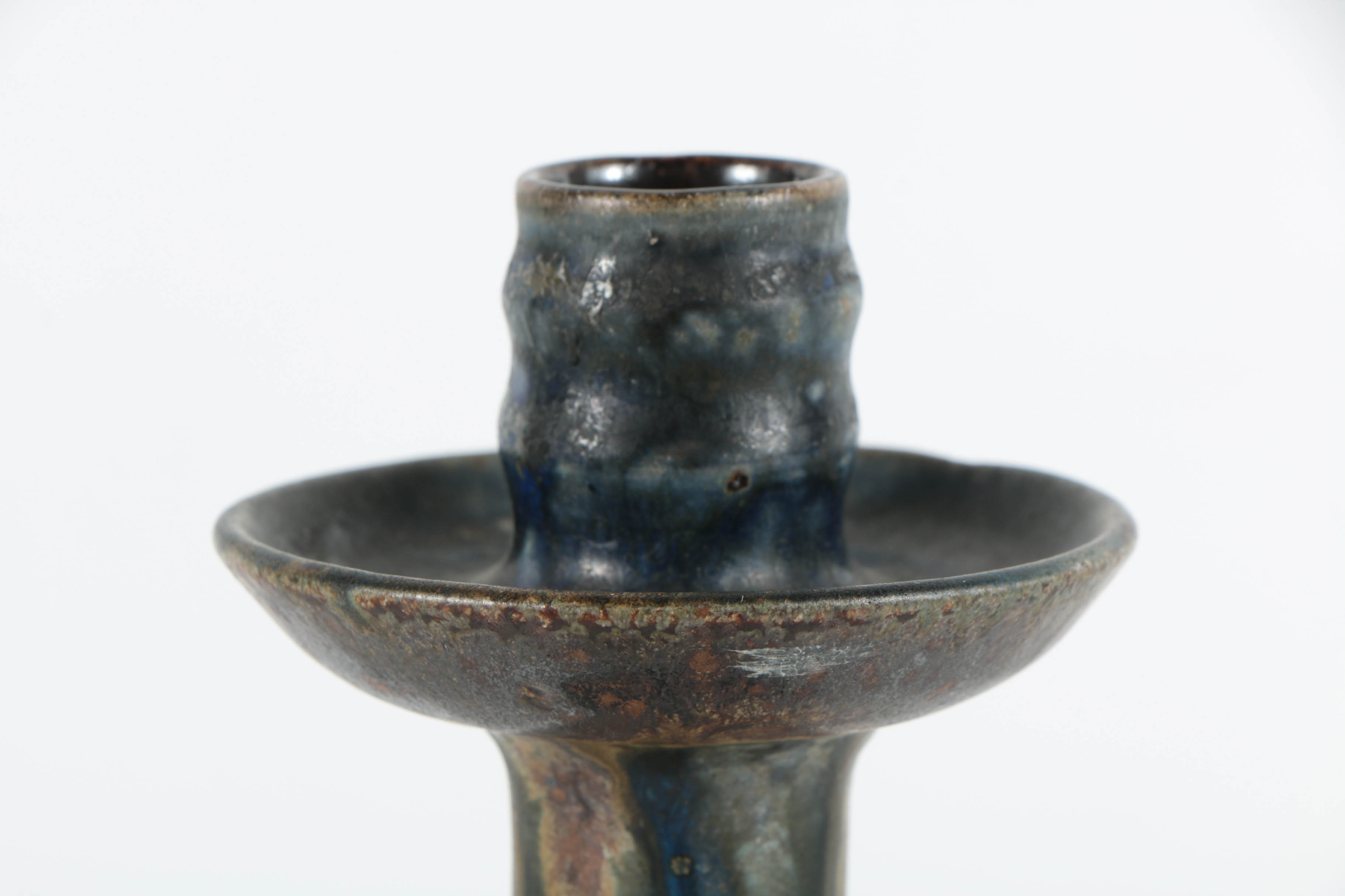 Roger Guerin Ceramic Candlestick Holder