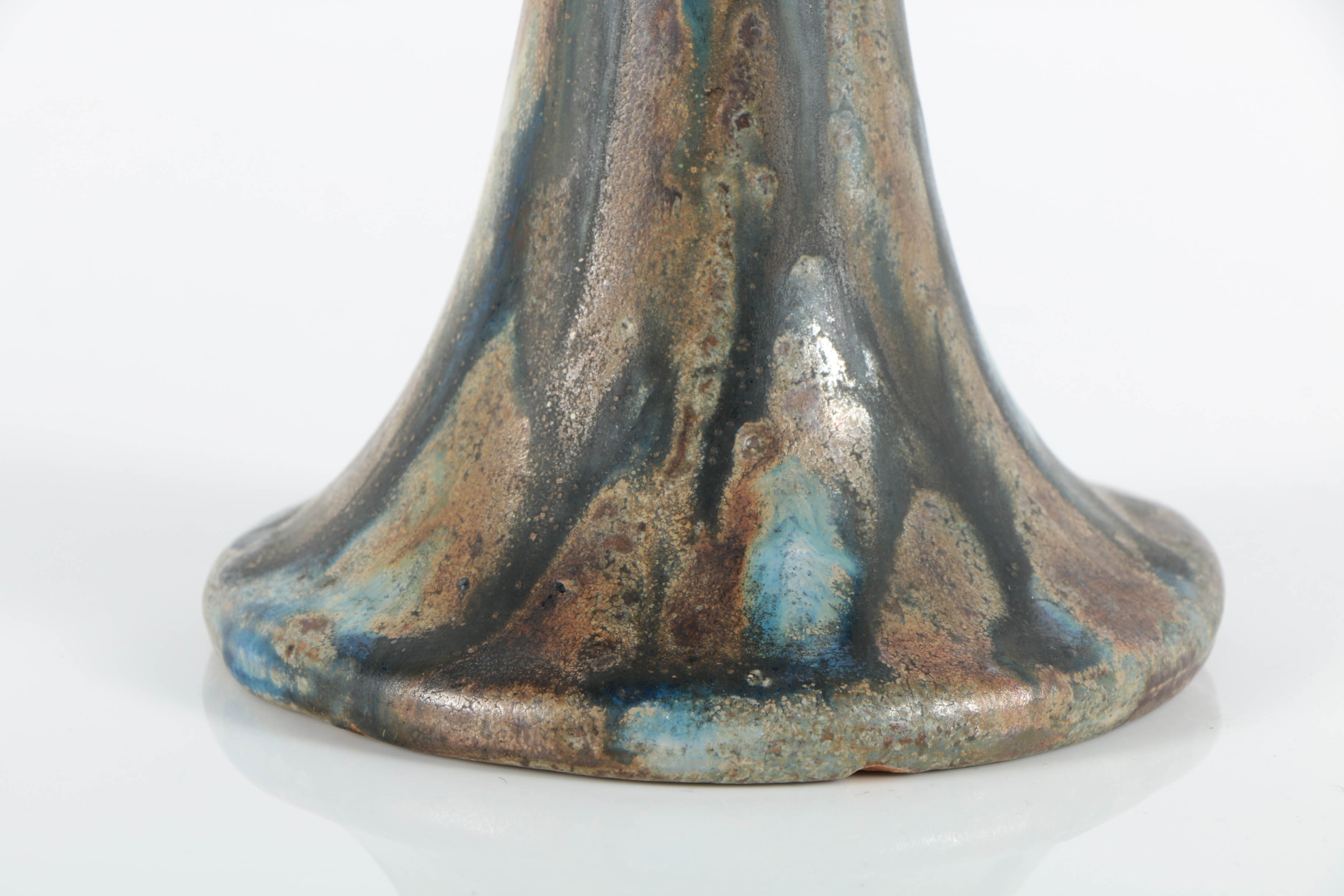 Roger Guerin Ceramic Candlestick Holder