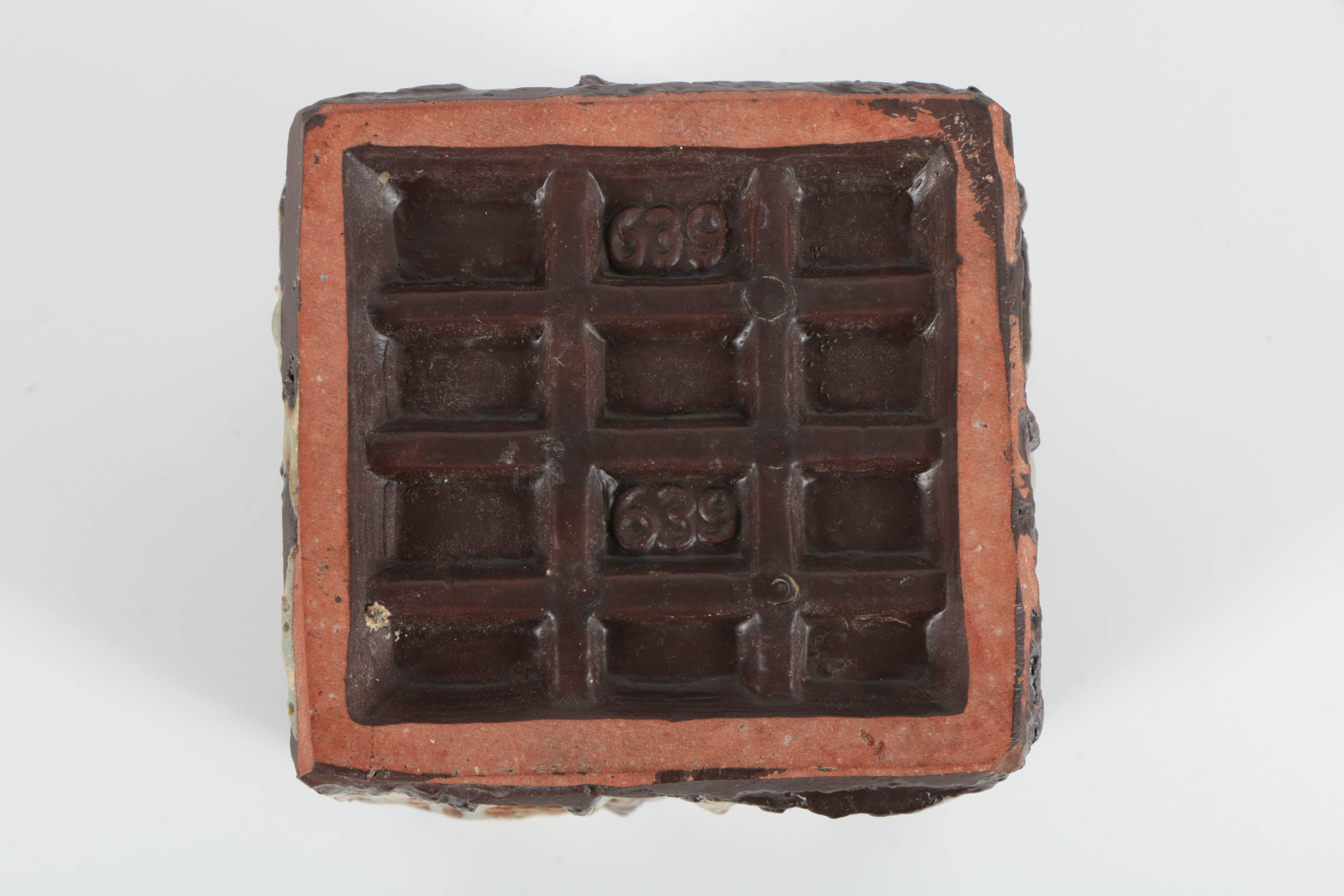 Helmut Schäffenacker Ceramic Cubic Vase "Shape 639"