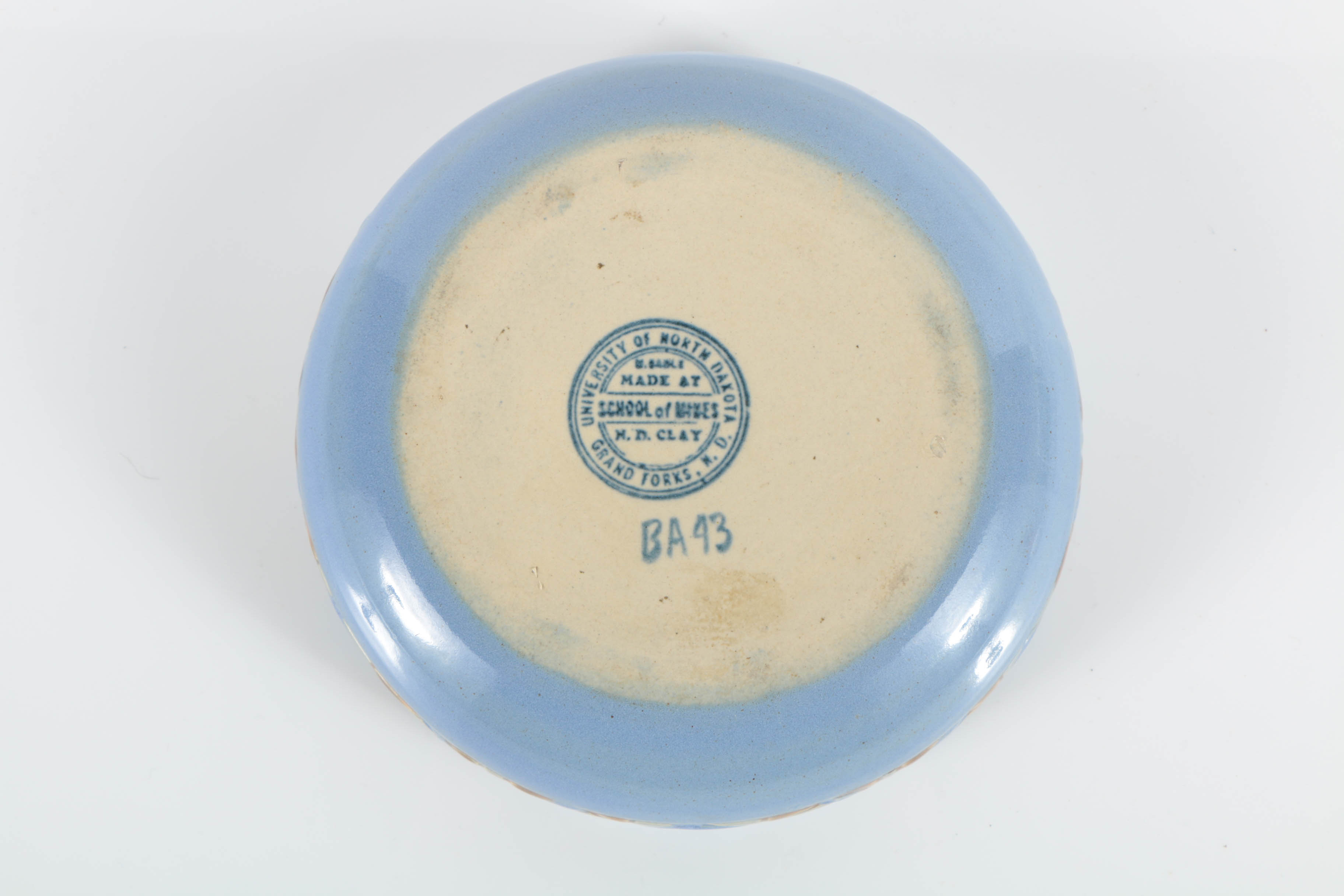 North Dakota School of Mines Southwestern Ceramic Bowl "BA 43"