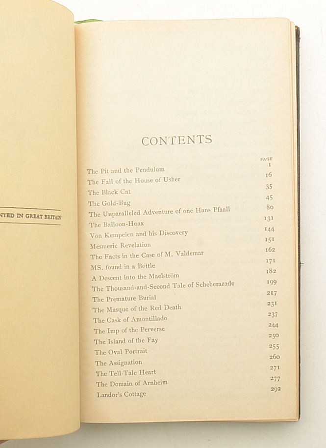 Ten Volume Commemorative Edition "Works of Edgar Allan Poe"