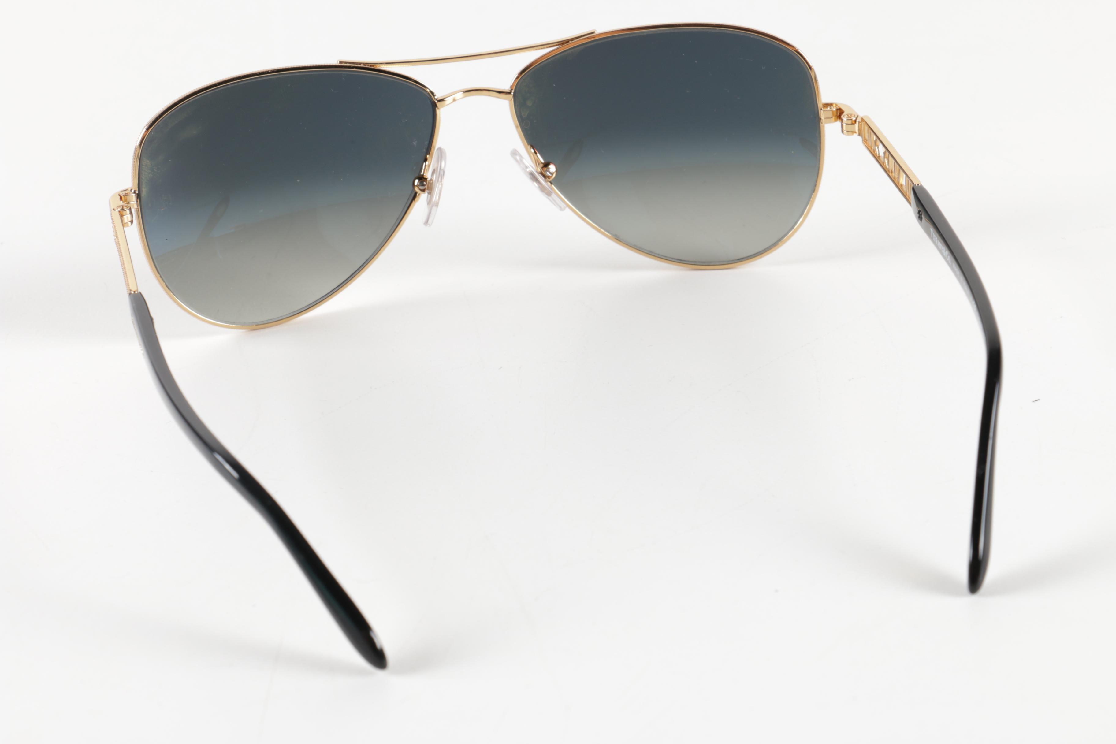 Tiffany & Co. Atlas Collection Aviator Sunglasses