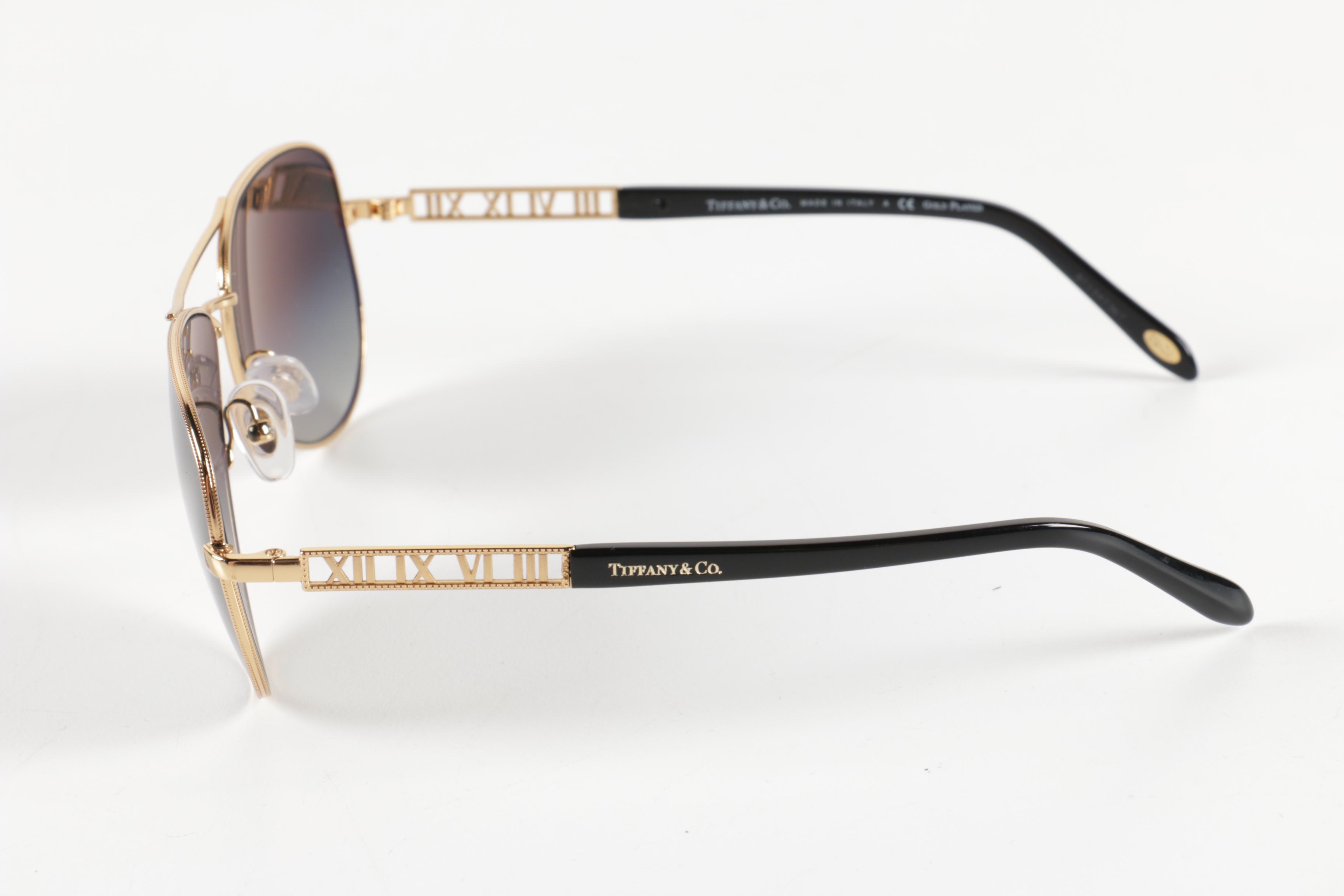 Tiffany & Co. Atlas Collection Aviator Sunglasses