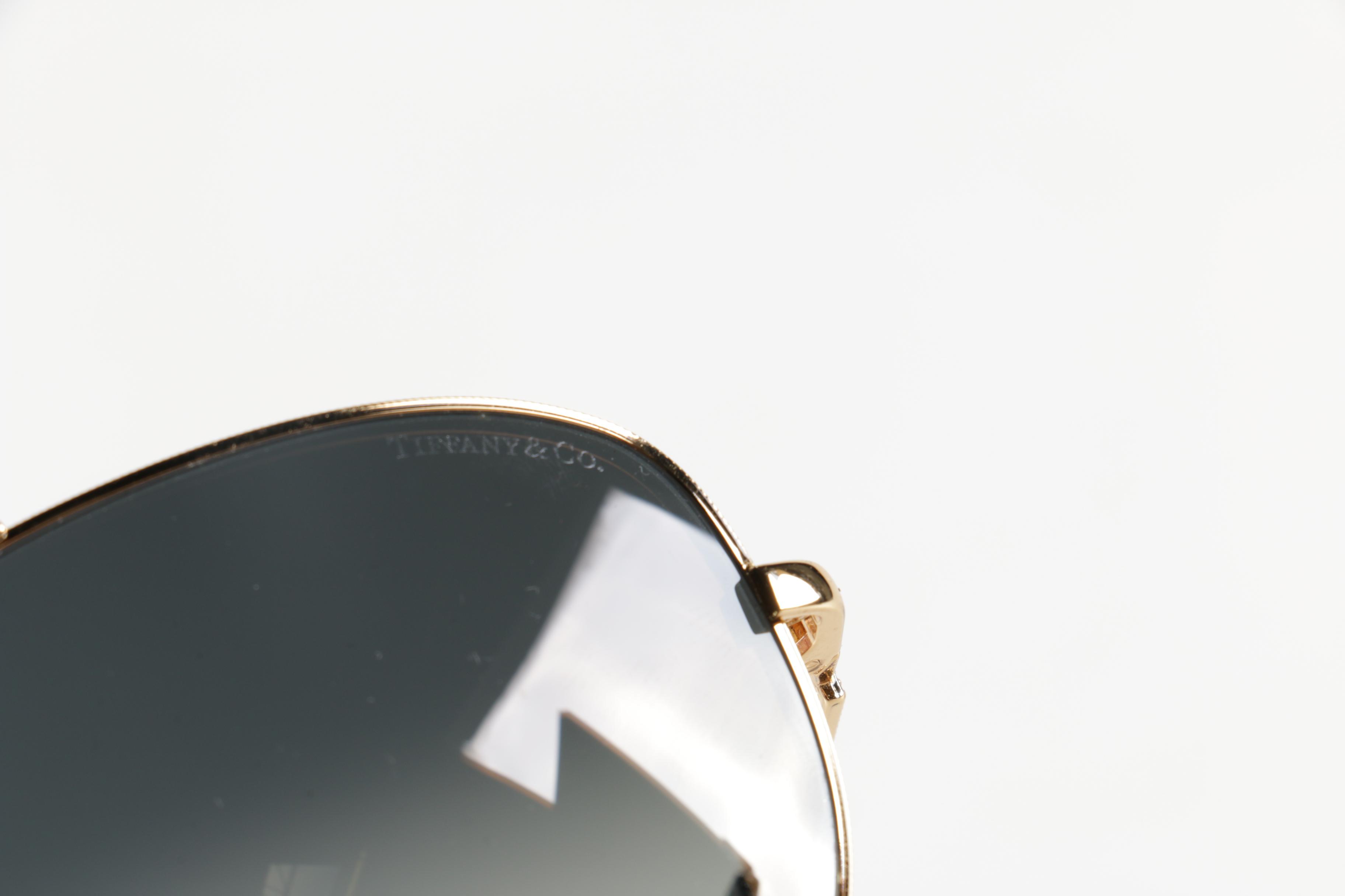 Tiffany & Co. Atlas Collection Aviator Sunglasses