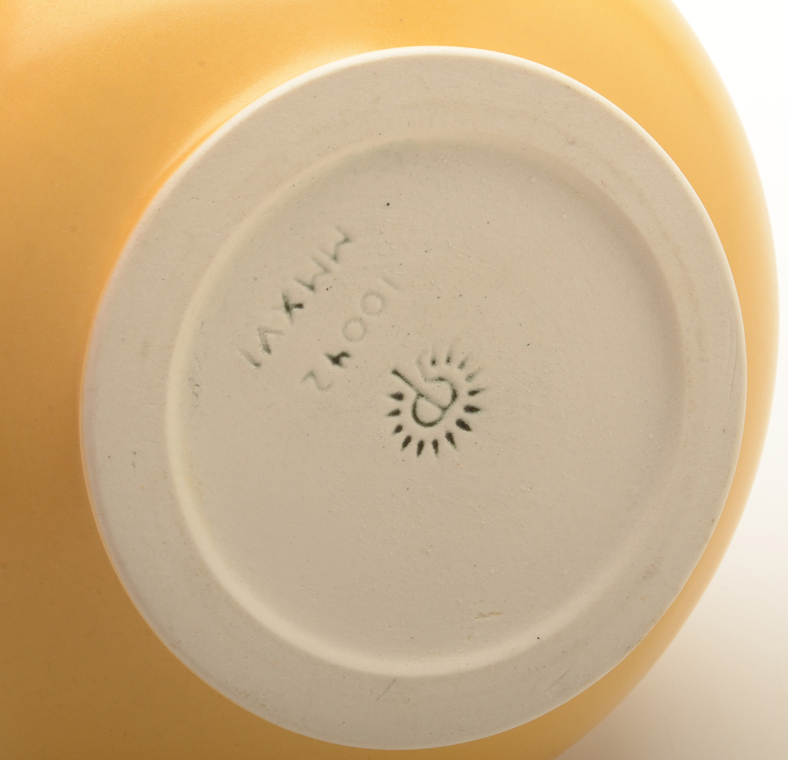 Rookwood Art Pottery Yellow Teardrop Vase