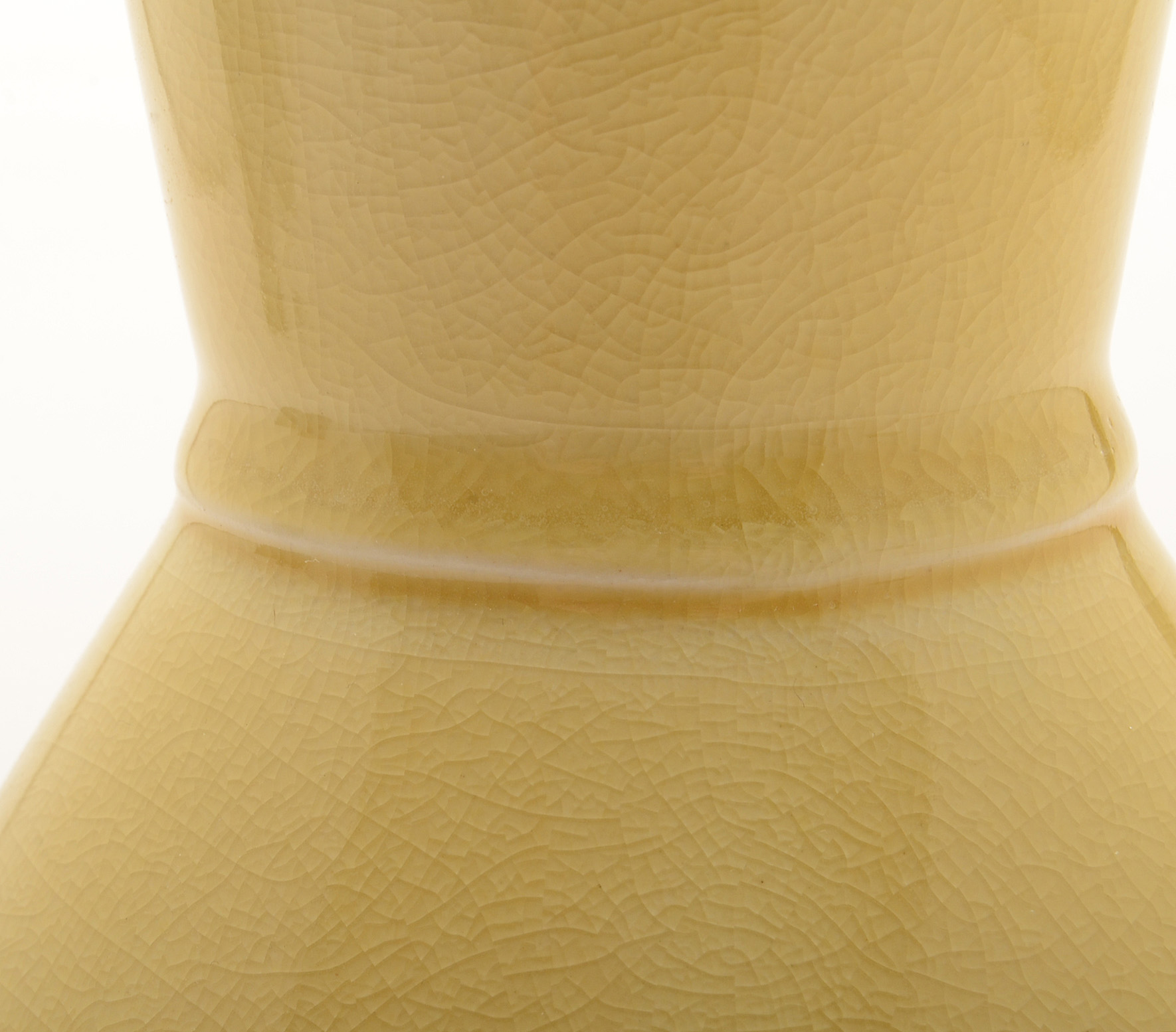 Rookwood Art Pottery Yellow Teardrop Vase