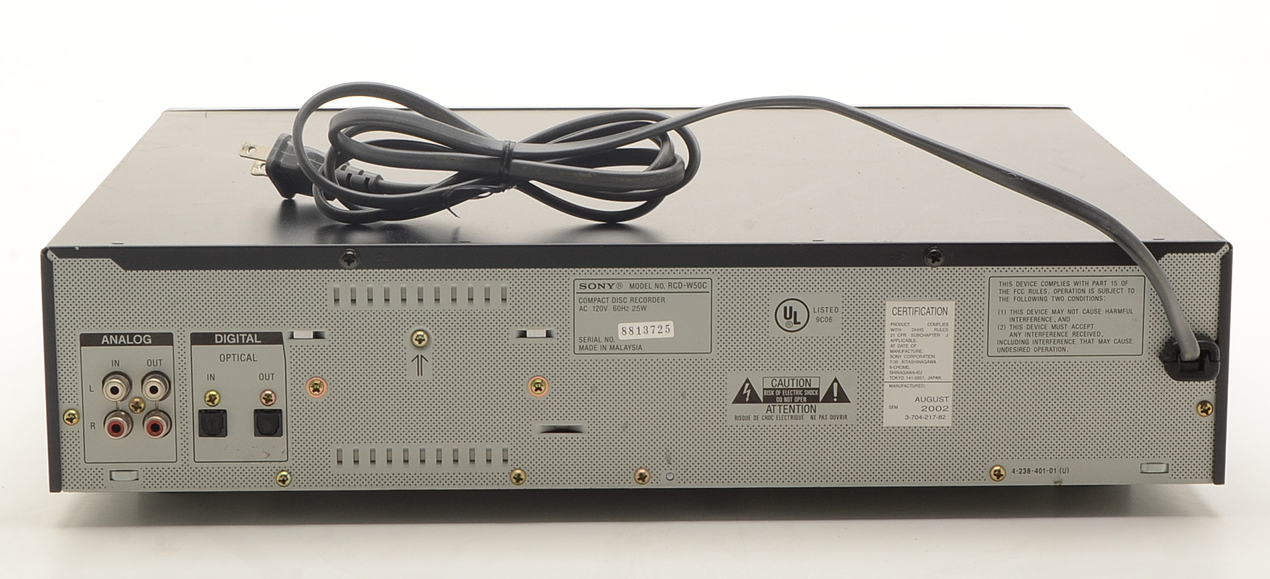 Sony 5-Disc Changer / Recorder