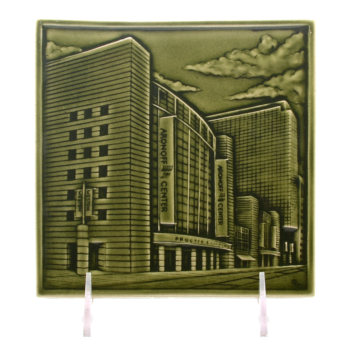 Rookwood Pottery 1st Edition Commemorative “Aronoff” Tile