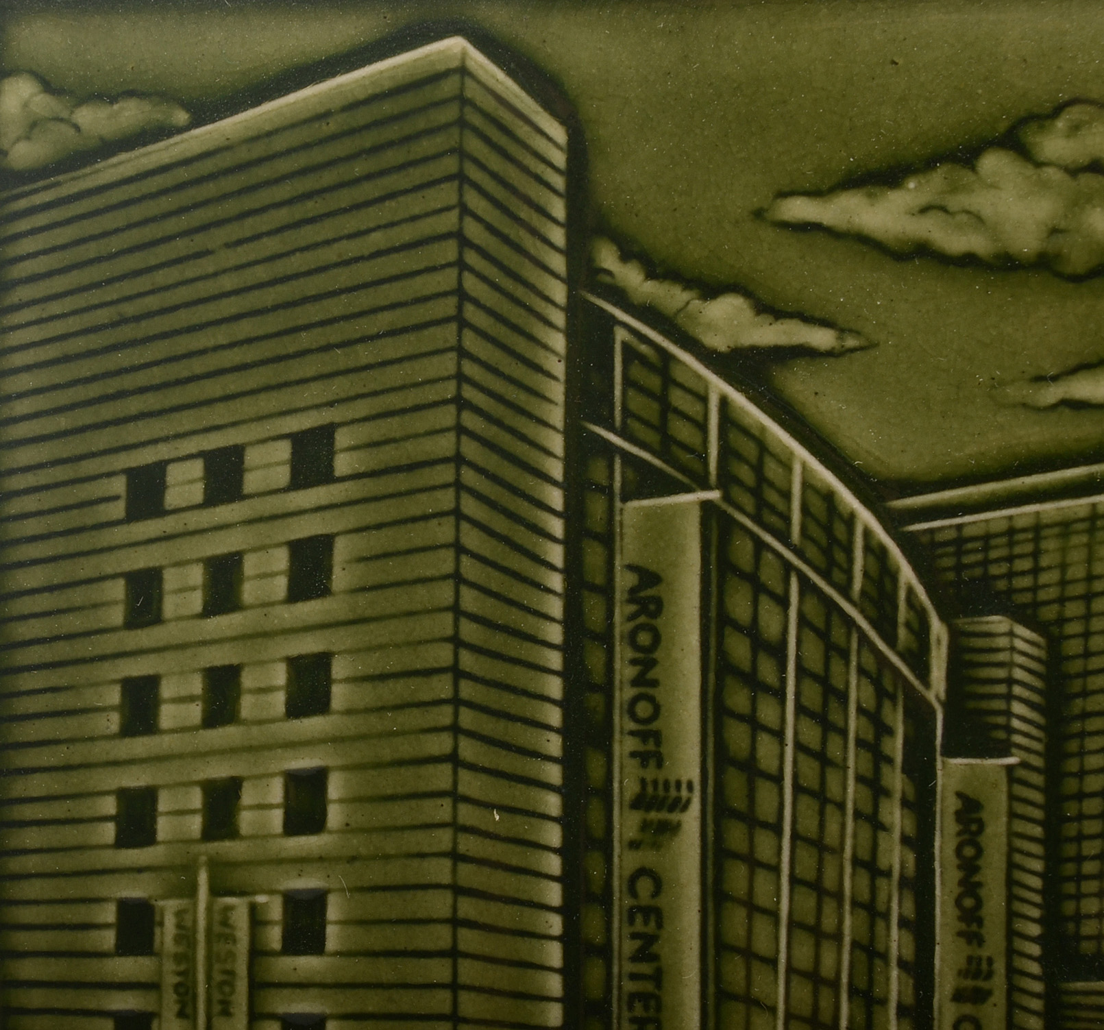 Rookwood Pottery 1st Edition Commemorative “Aronoff” Tile