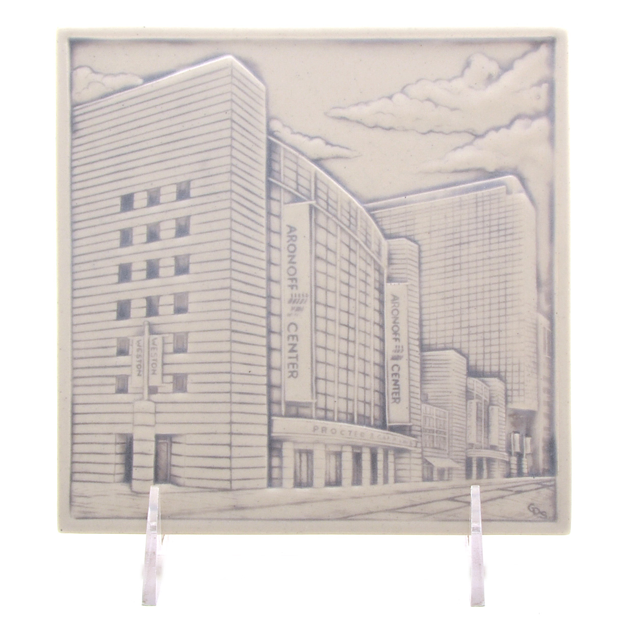 Rookwood Pottery 1st Edition Commemorative “Aronoff” Tile