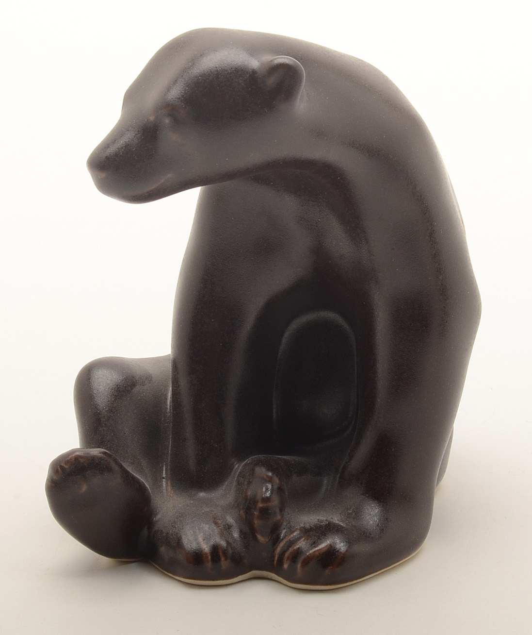 Pair of Rookwood Art Pottery “Abel Bear” Figurines