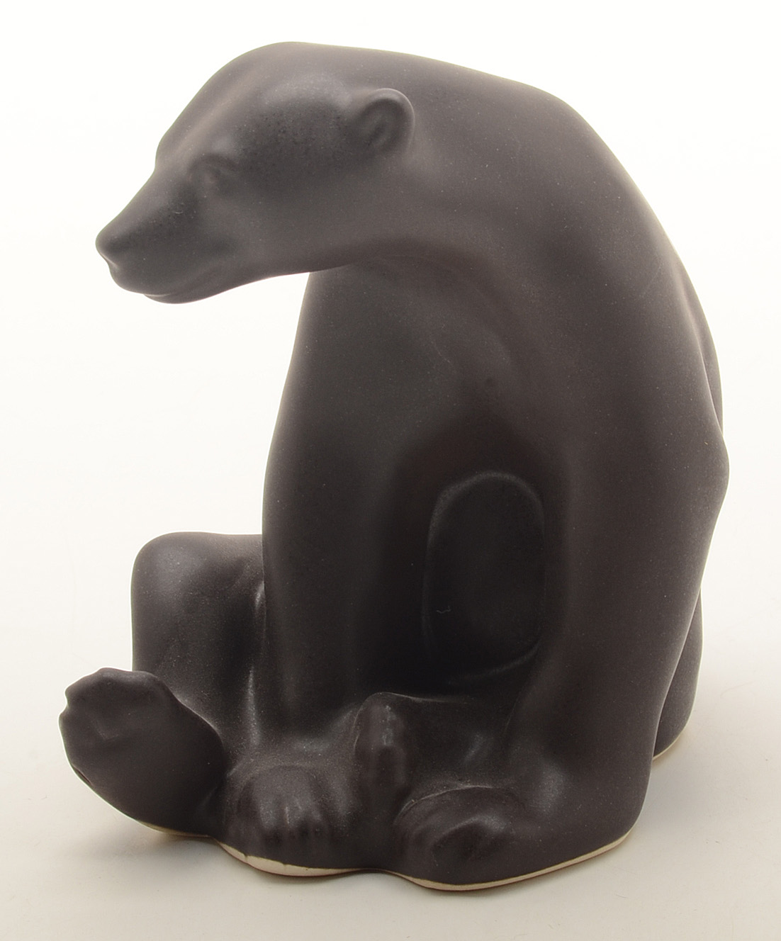 Pair of Rookwood Art Pottery "Abel Bear" Beatnik Figurines