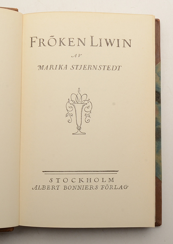 Five Vintage Swedish Language Hardcover Books