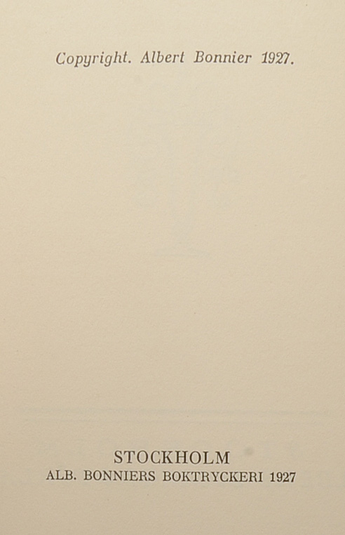 Five Vintage Swedish Language Hardcover Books