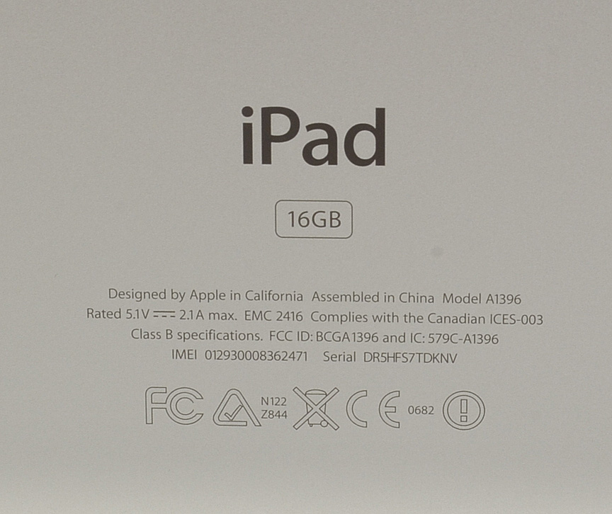 iPad 2 Tablet