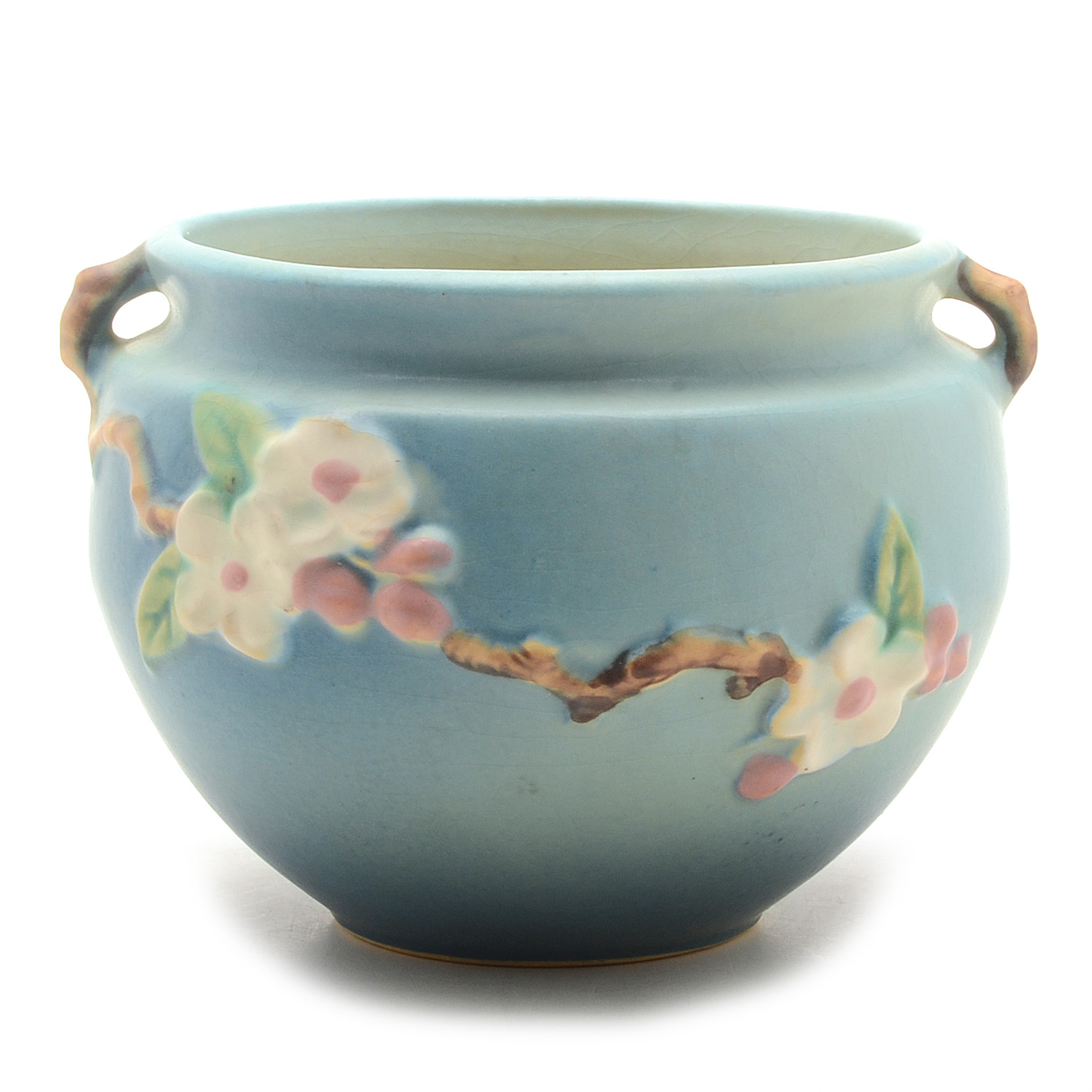 Roseville "Apple Blossom" Jardiniere