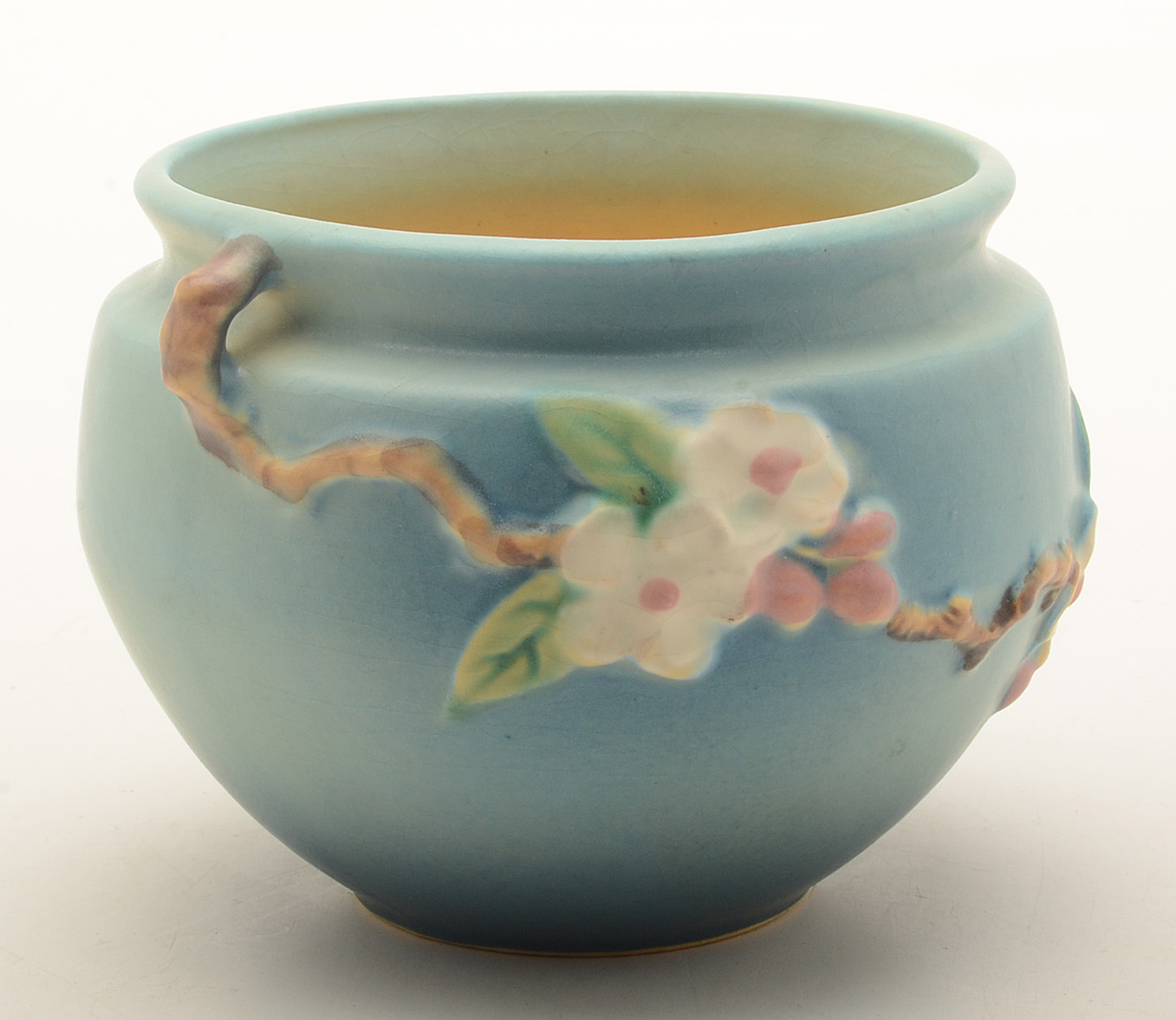 Roseville "Apple Blossom" Jardiniere