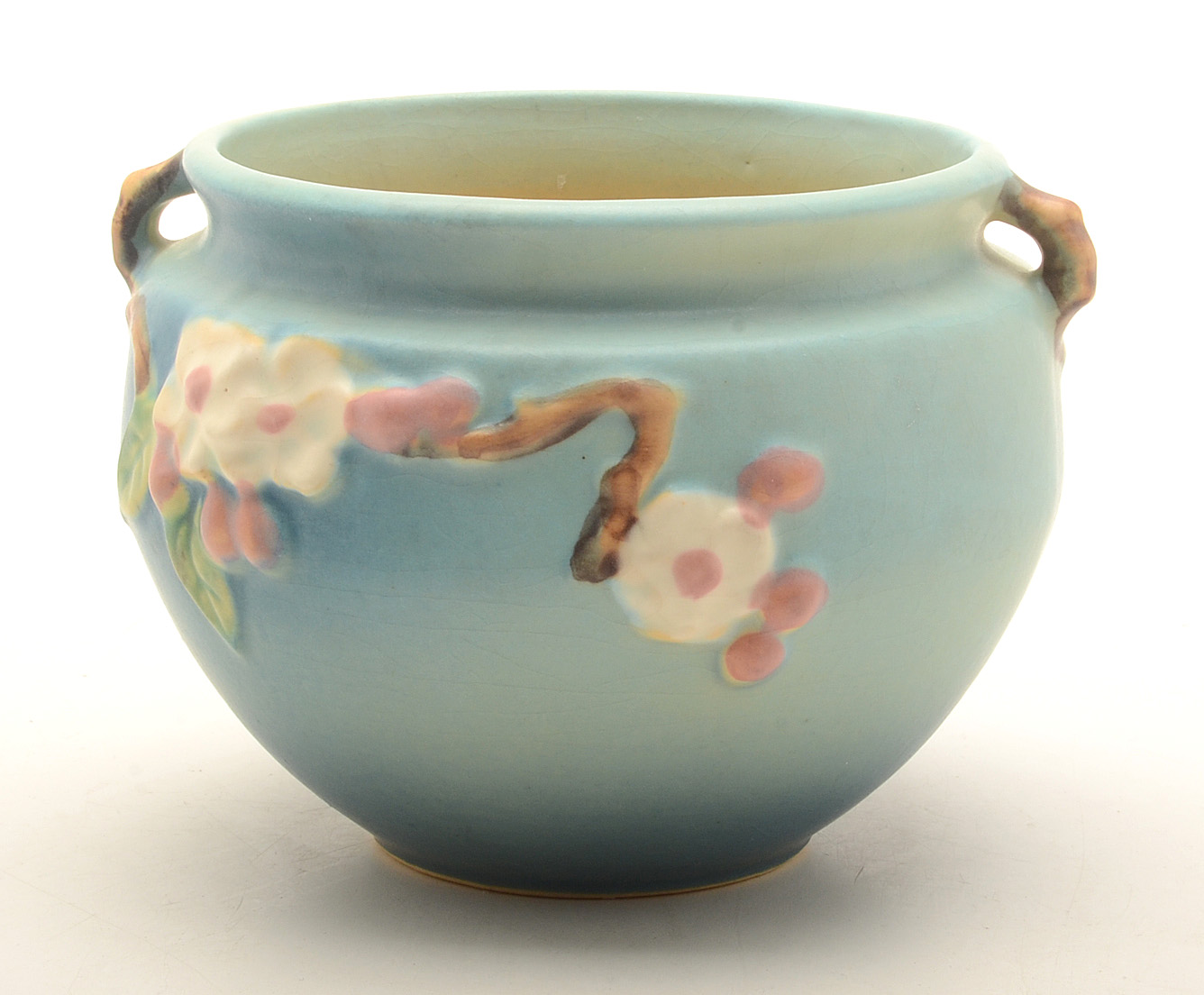 Roseville "Apple Blossom" Jardiniere