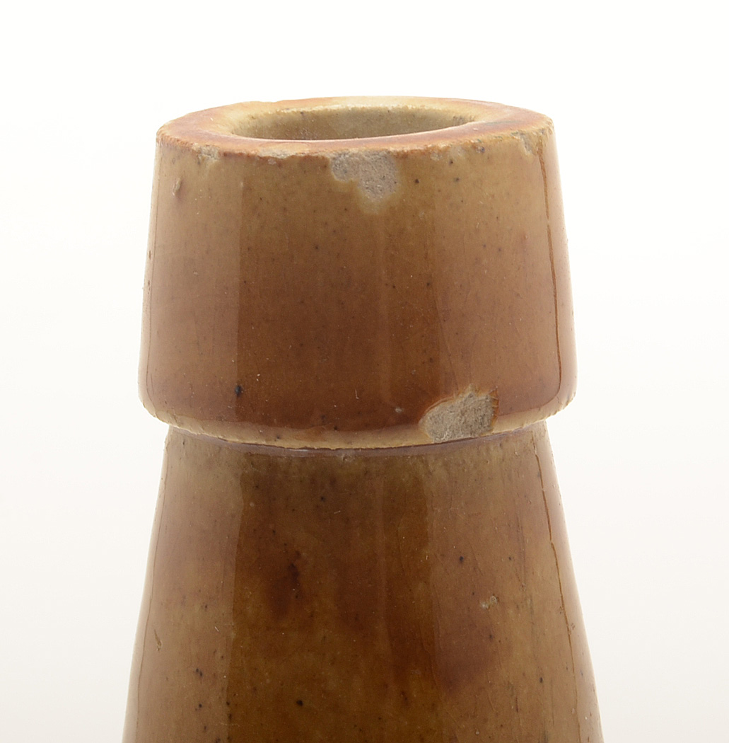 Stoneware Moerlein Beer Bottle - Lamp Base