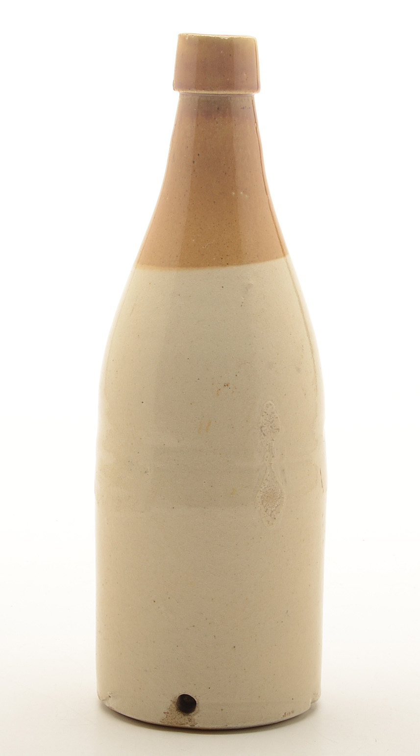 Stoneware Moerlein Beer Bottle - Lamp Base