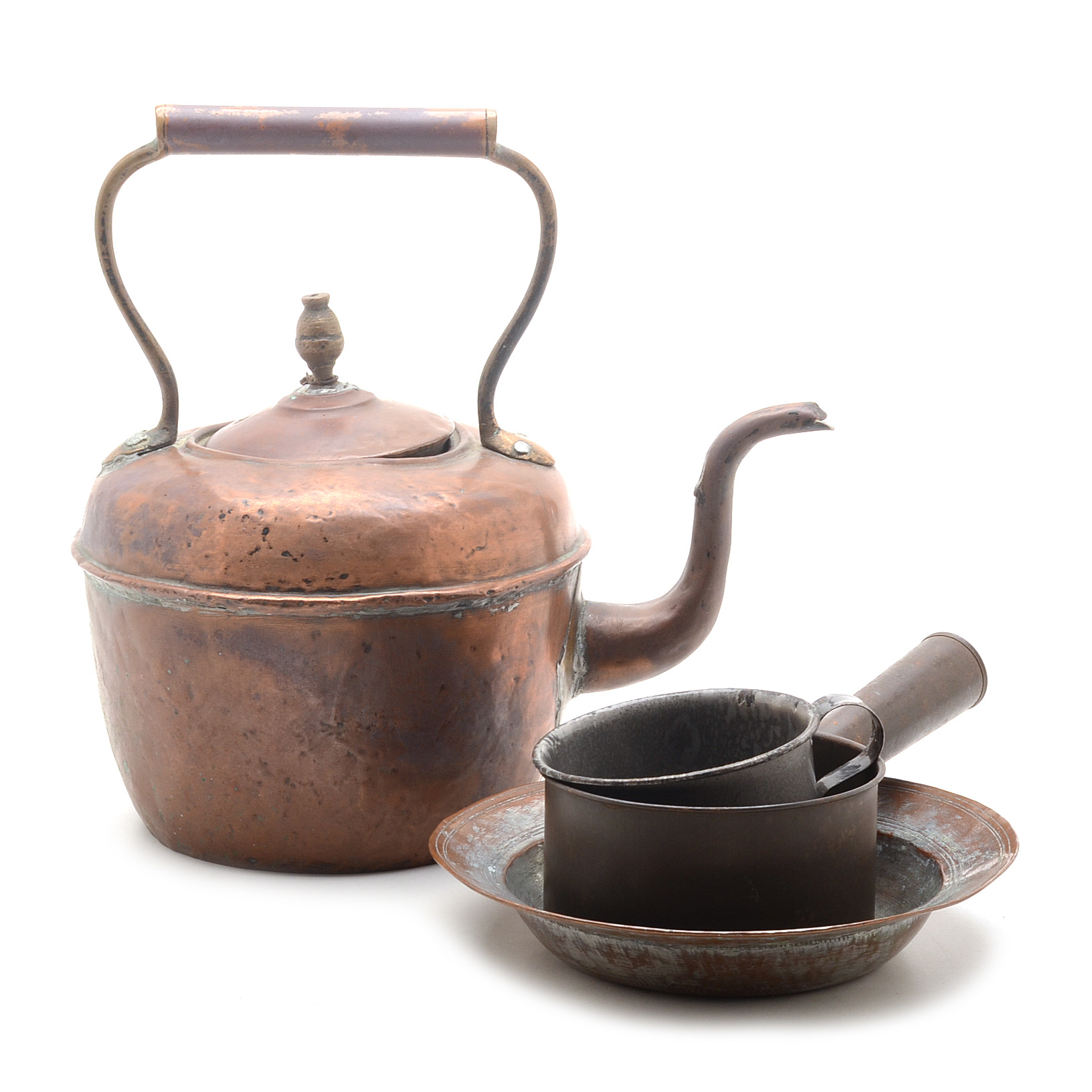 Antique Copper Kitchen Decor