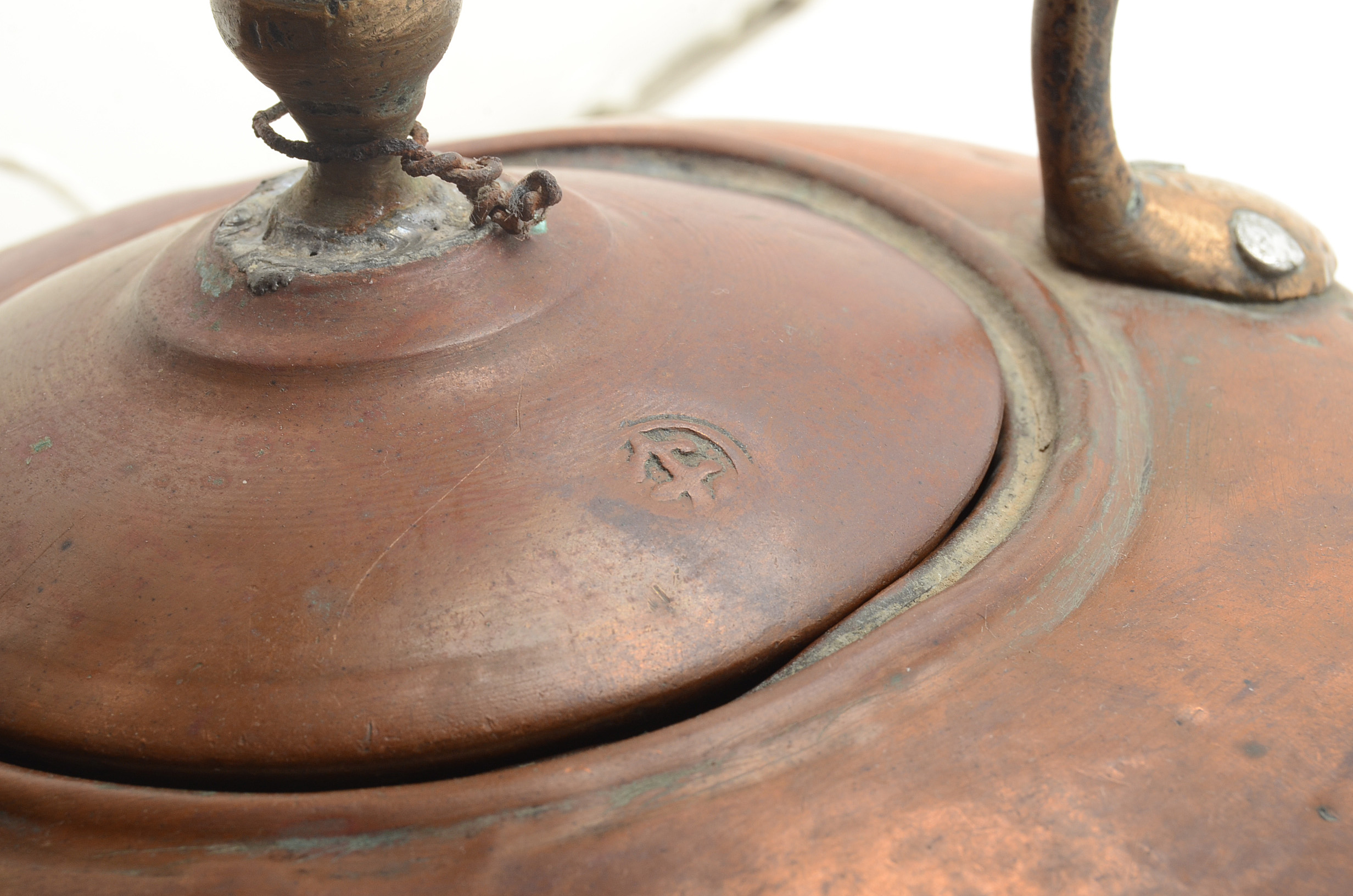 Antique Copper Kitchen Decor