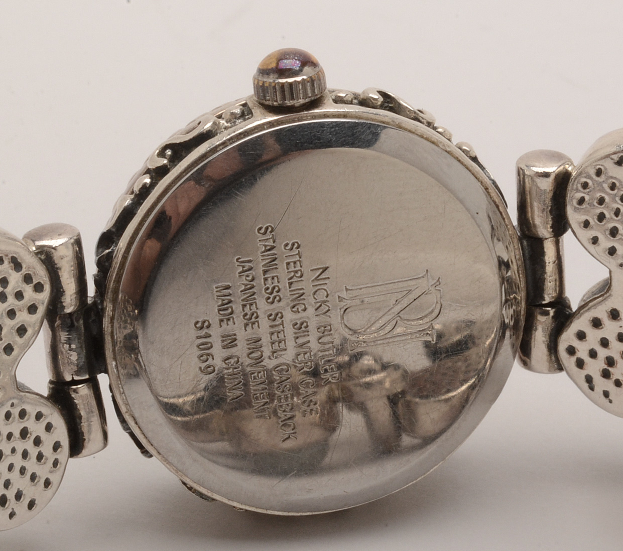 Nicky Butler Watch With Sterling Silver and Moonstone Bracelet