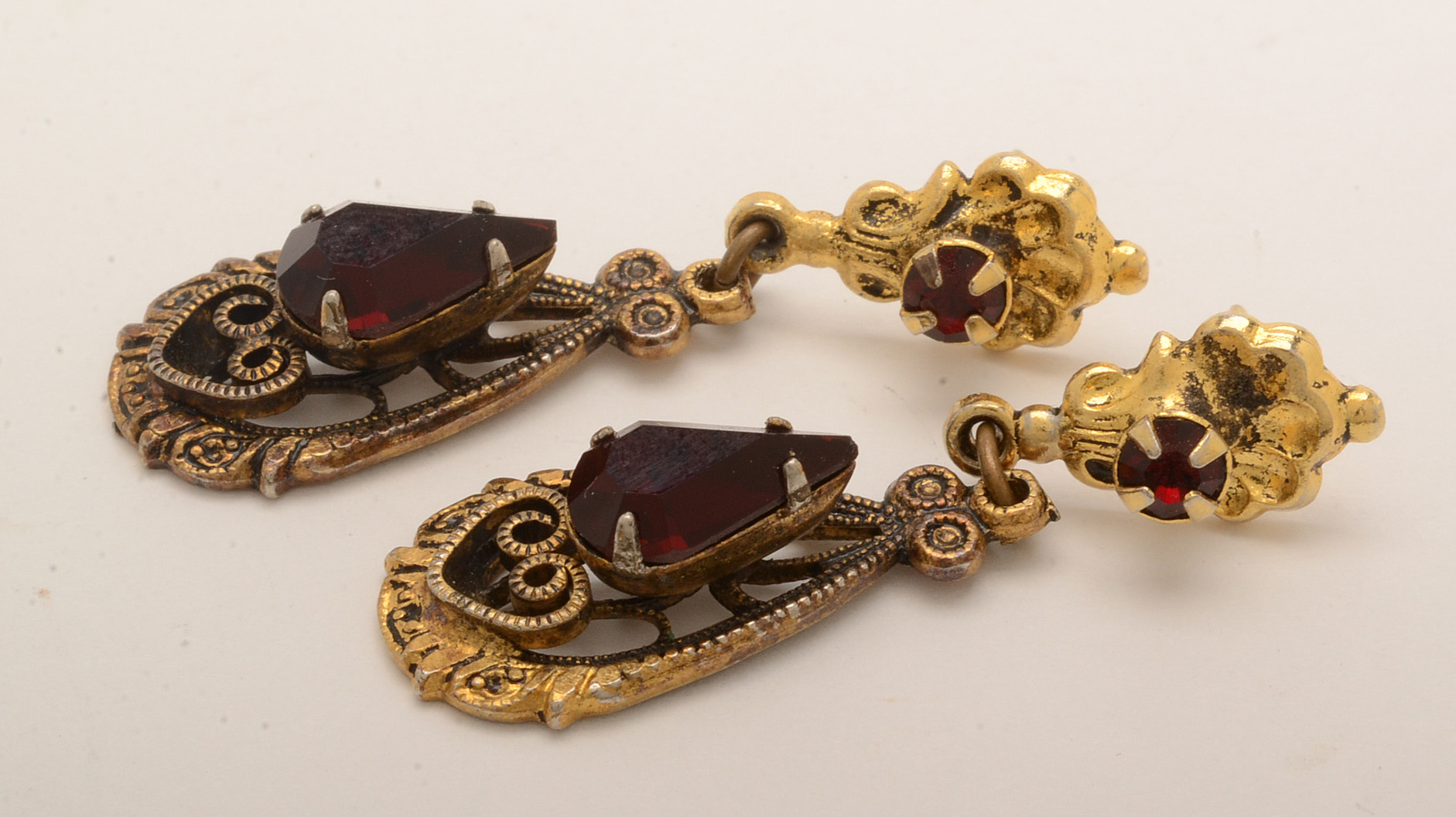 Micro Mosaic Brooch, Cannetille Earrings and Vintage Watches