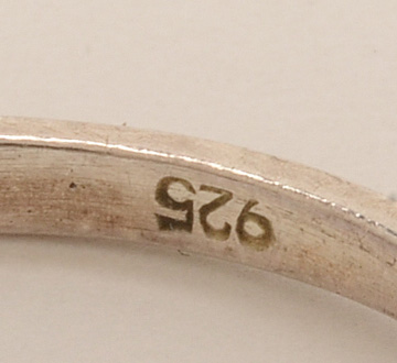 Sterling Silver Bracelet and Rings With Crystal Enhancements