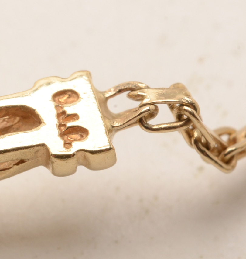 14K Yellow Gold Blue Topaz Bracelet