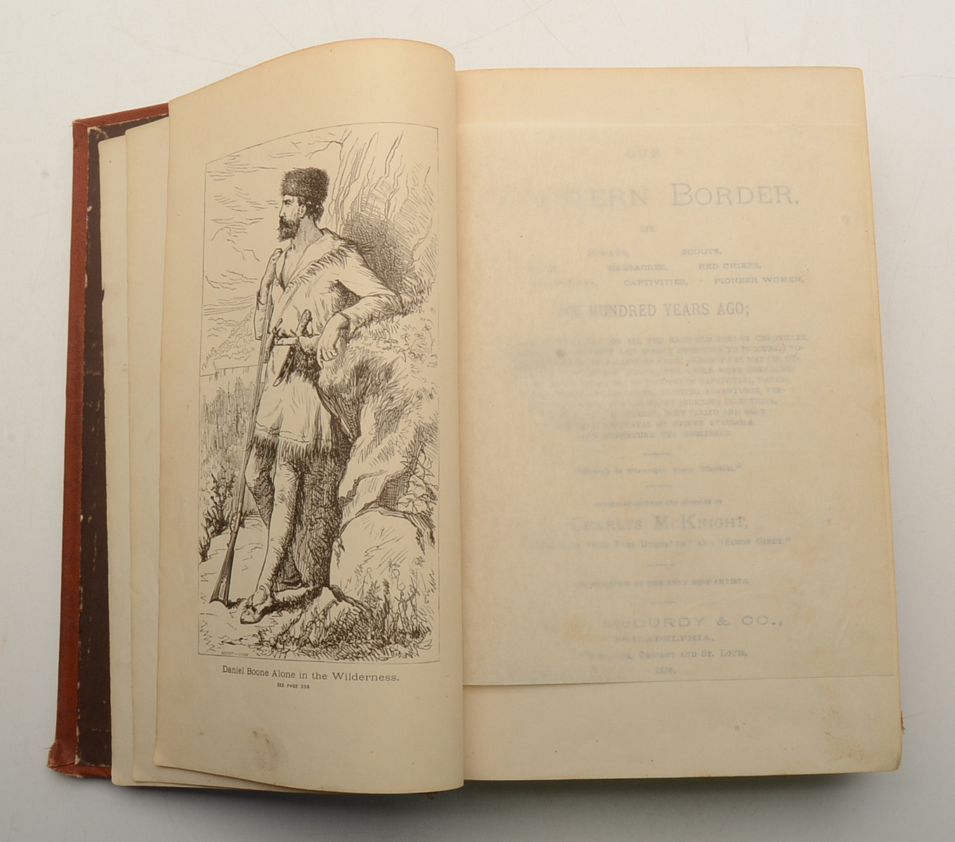 1876 "Our Western Border, One Hundred Years Ago"