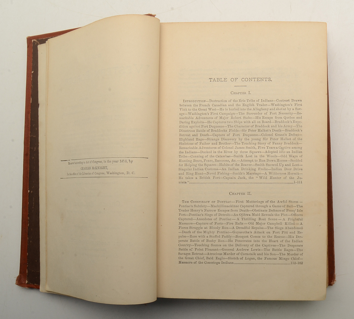 1876 "Our Western Border, One Hundred Years Ago"