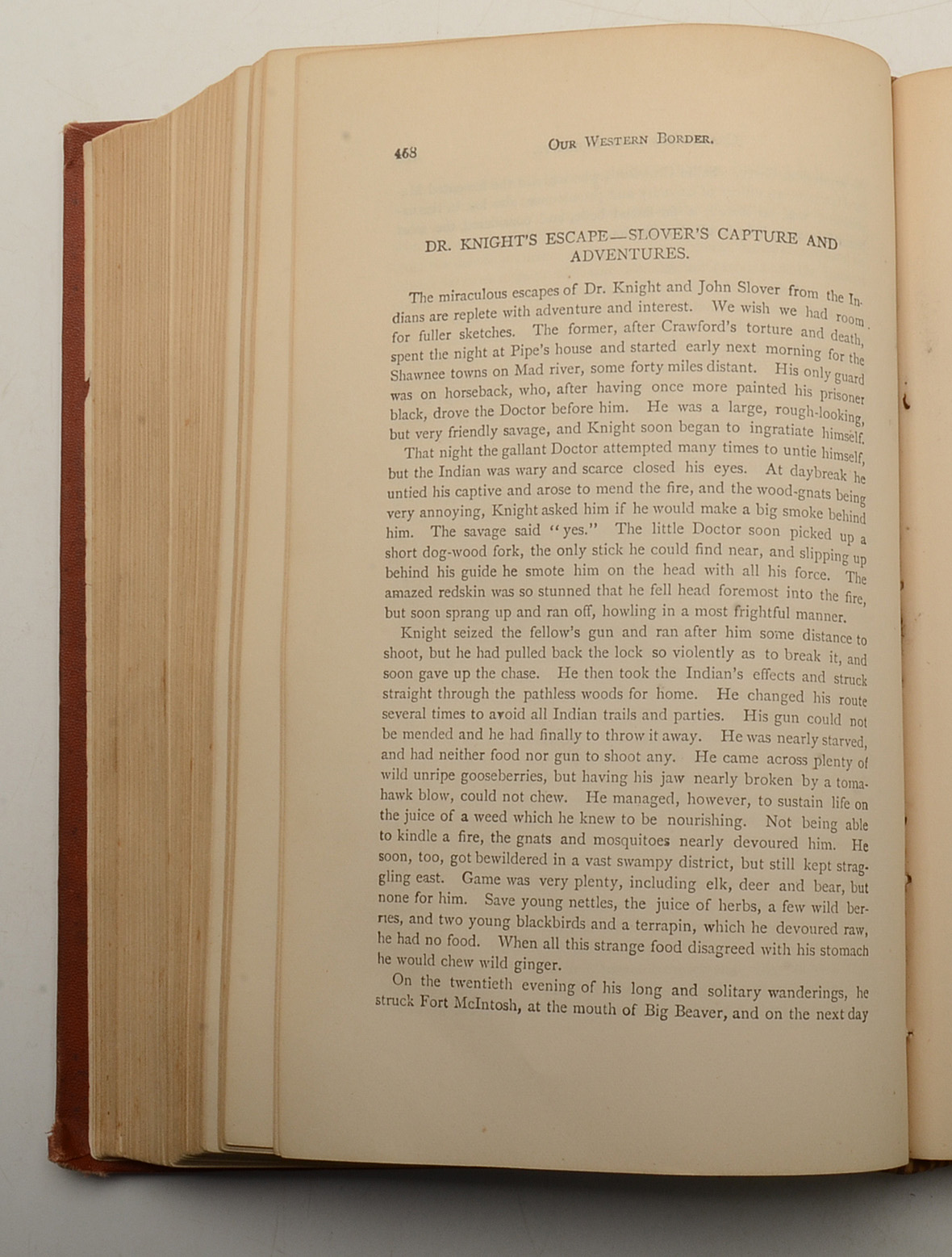 1876 "Our Western Border, One Hundred Years Ago"