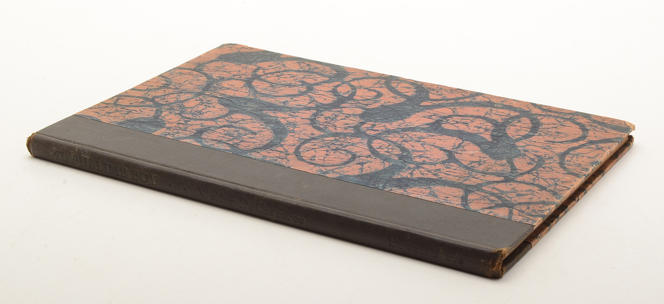 1926 First Edition "The Sublime Boy: Poems of Walter DeCasseres"