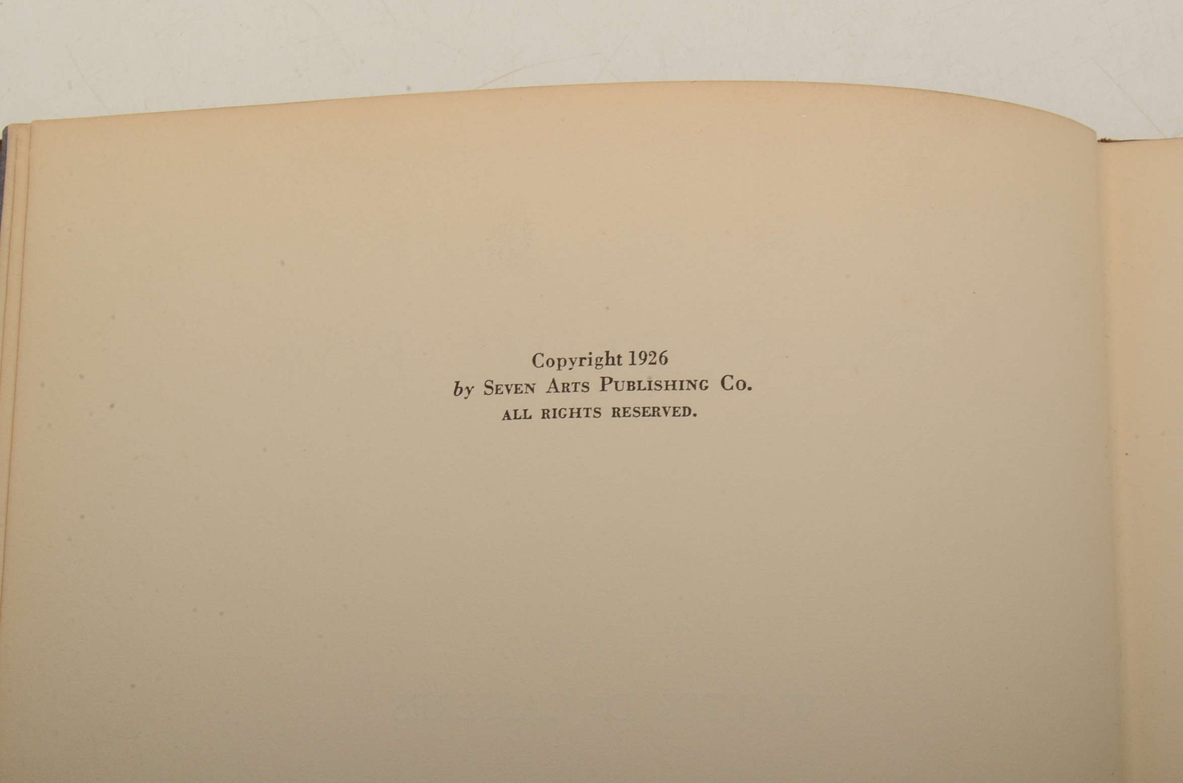 1926 First Edition "The Sublime Boy: Poems of Walter DeCasseres"