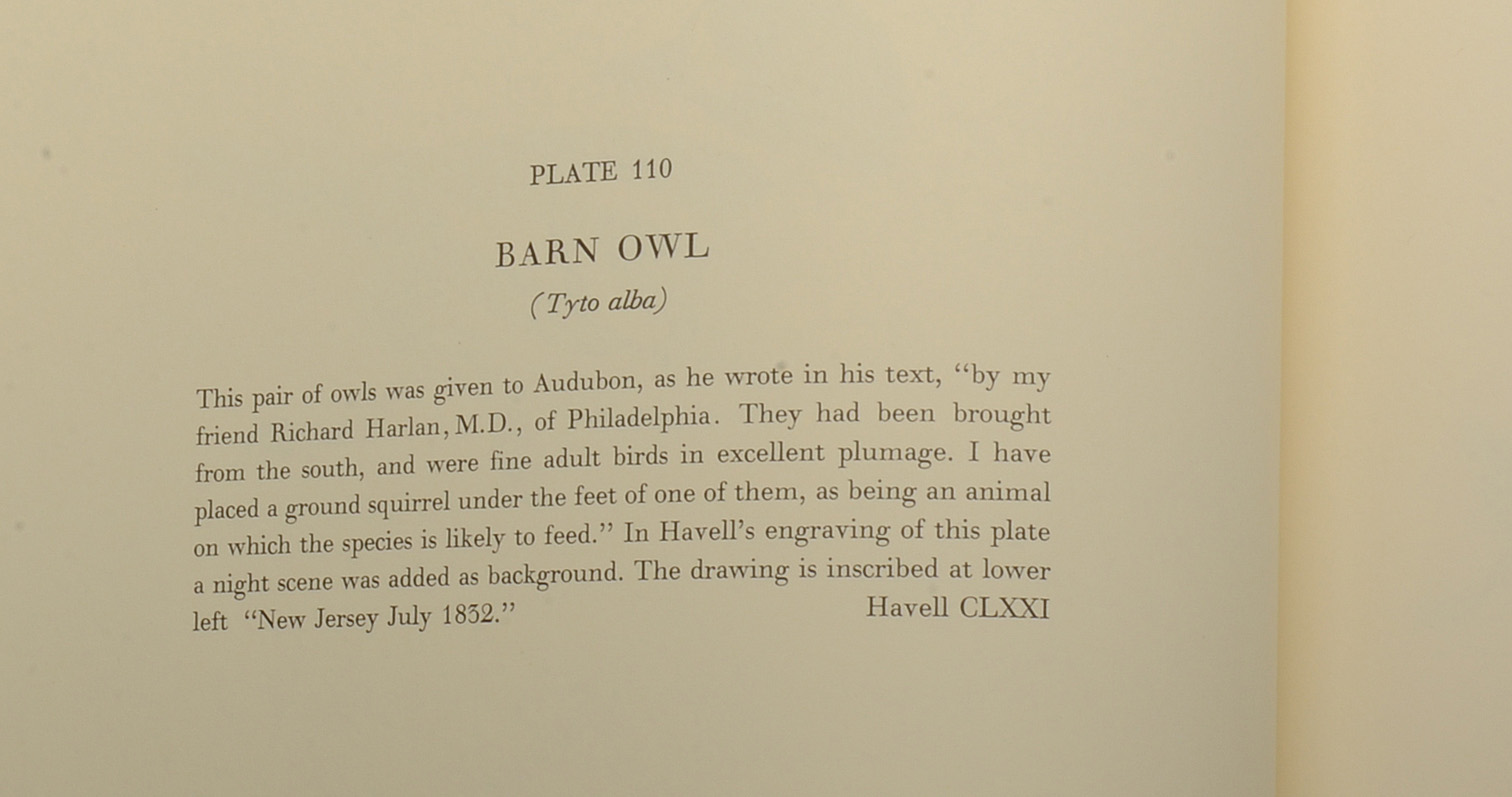 Two-Volume "Original Watercolor Paintings of John James Audubon"
