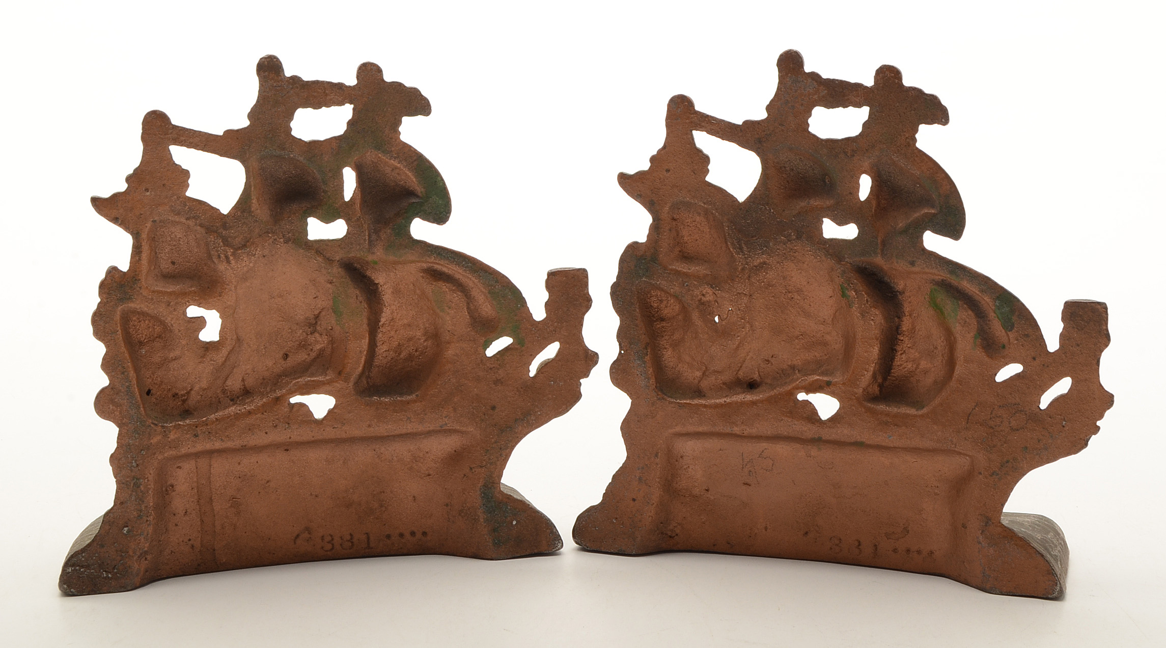 Hubley Cast Iron Ship Bookends