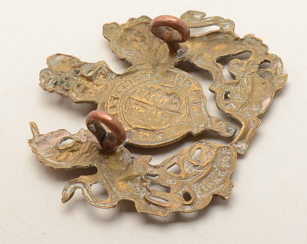 British Royal Coat of Arms Brass Embellishments