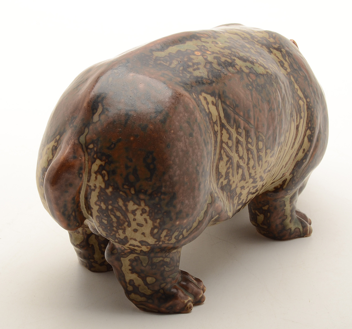 Knud Kyhn for Royal Copenhagen Hippopotamus Figurine