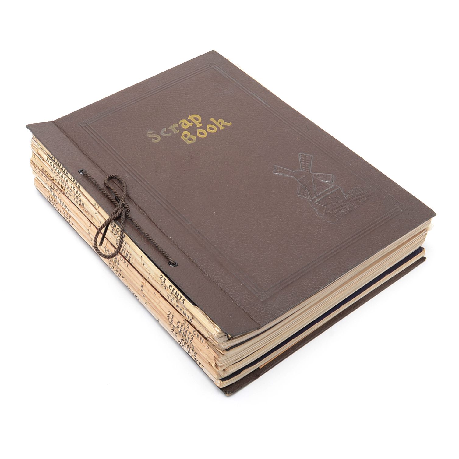 Book Filled With 1946-1947 "Sport" Magazines