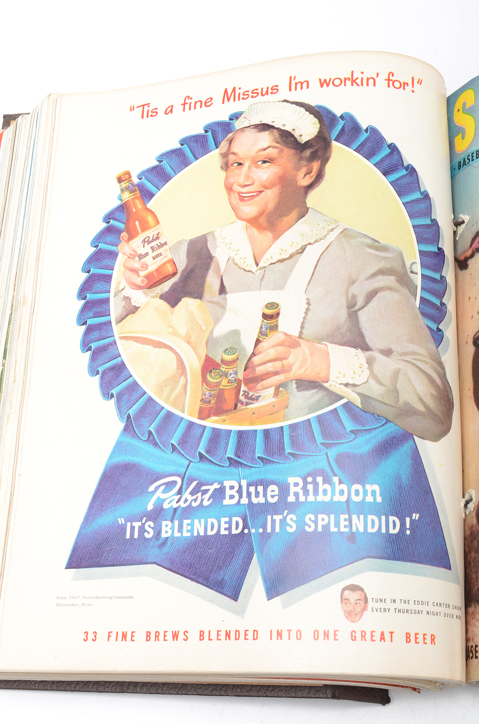 Book Filled With 1946-1947 "Sport" Magazines