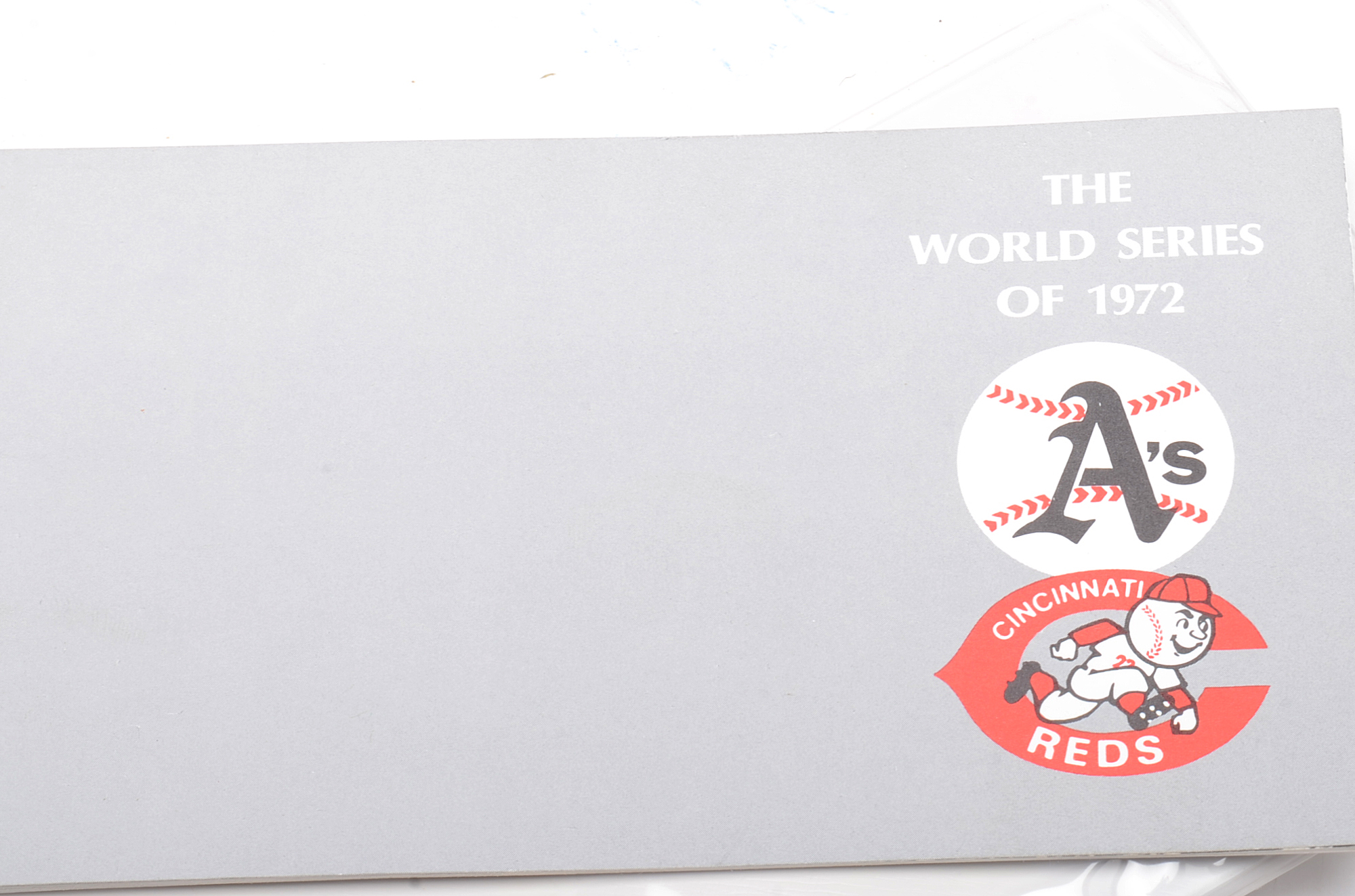 1972 World Series Minted Coin with Packet