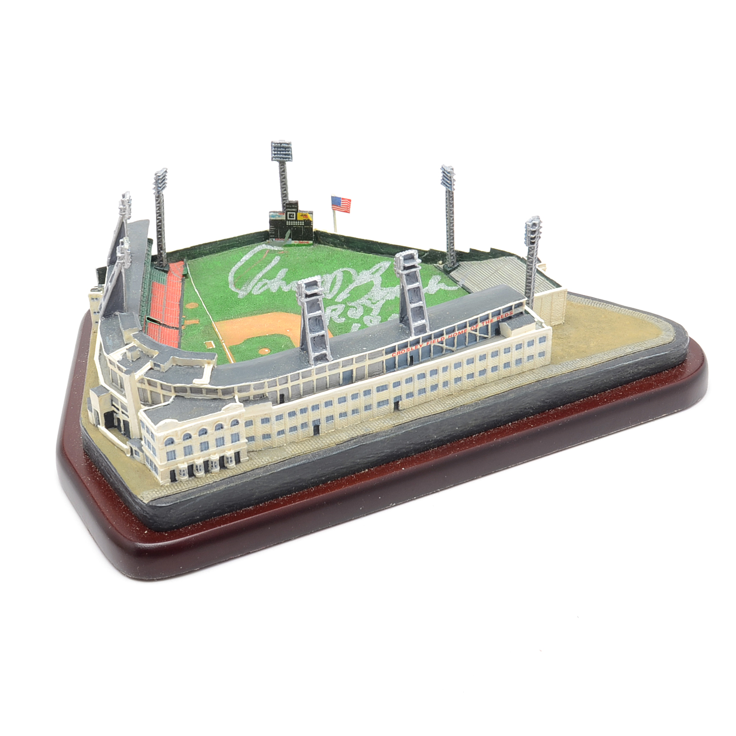 Johnny Bench Signed Crosley Field Model