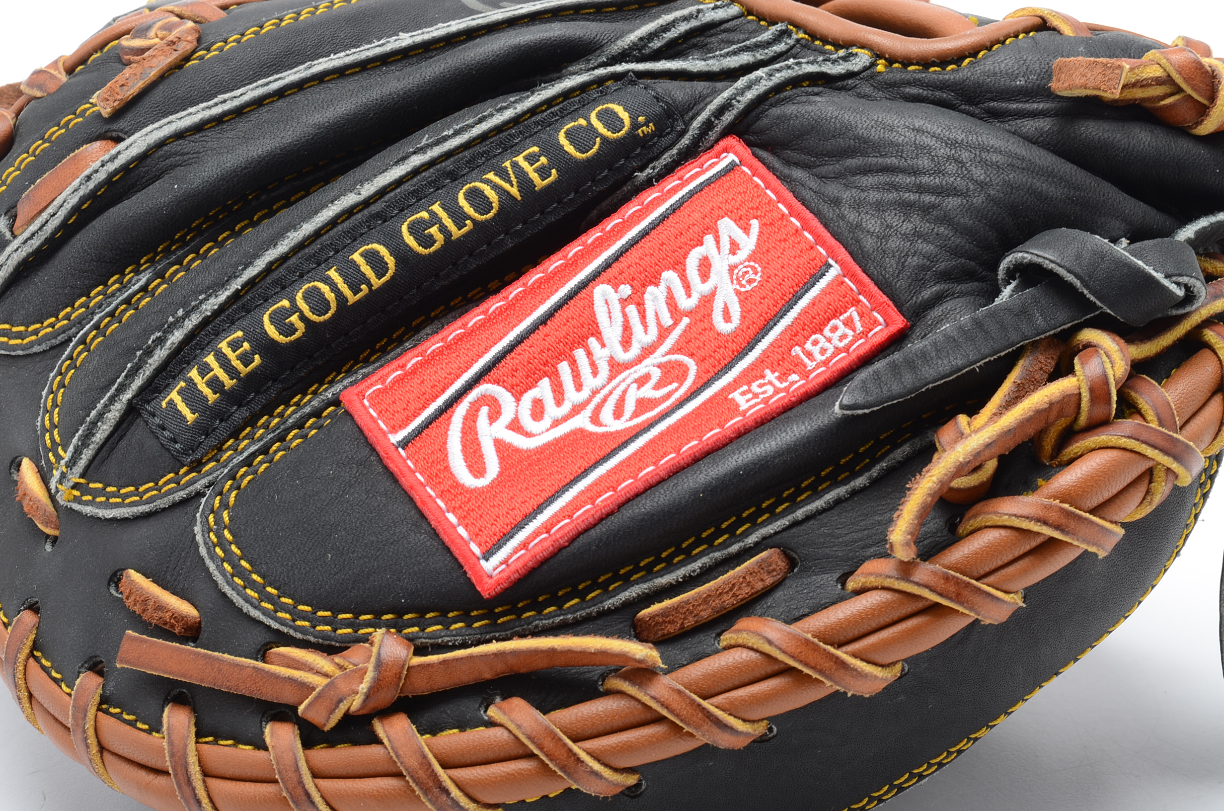 Johnny Bench Signed Black Gold Glove